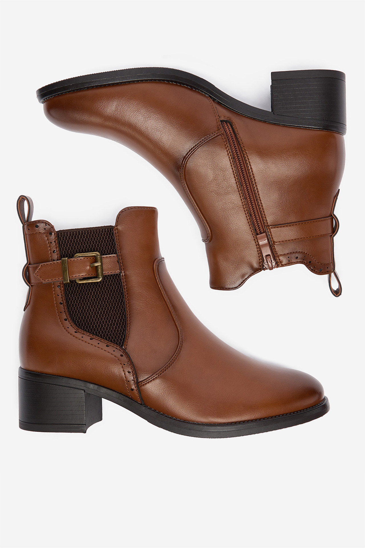 Polokozačky Hnědá