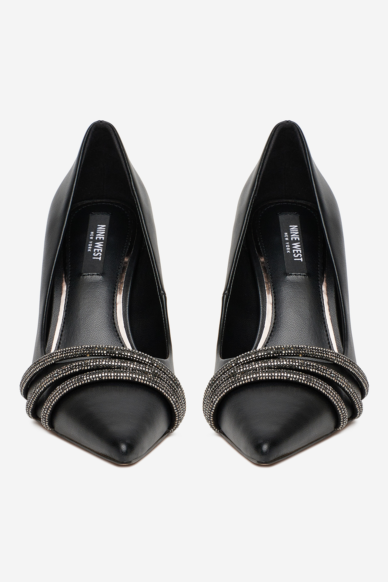 Čevlji z visoko peto Črna