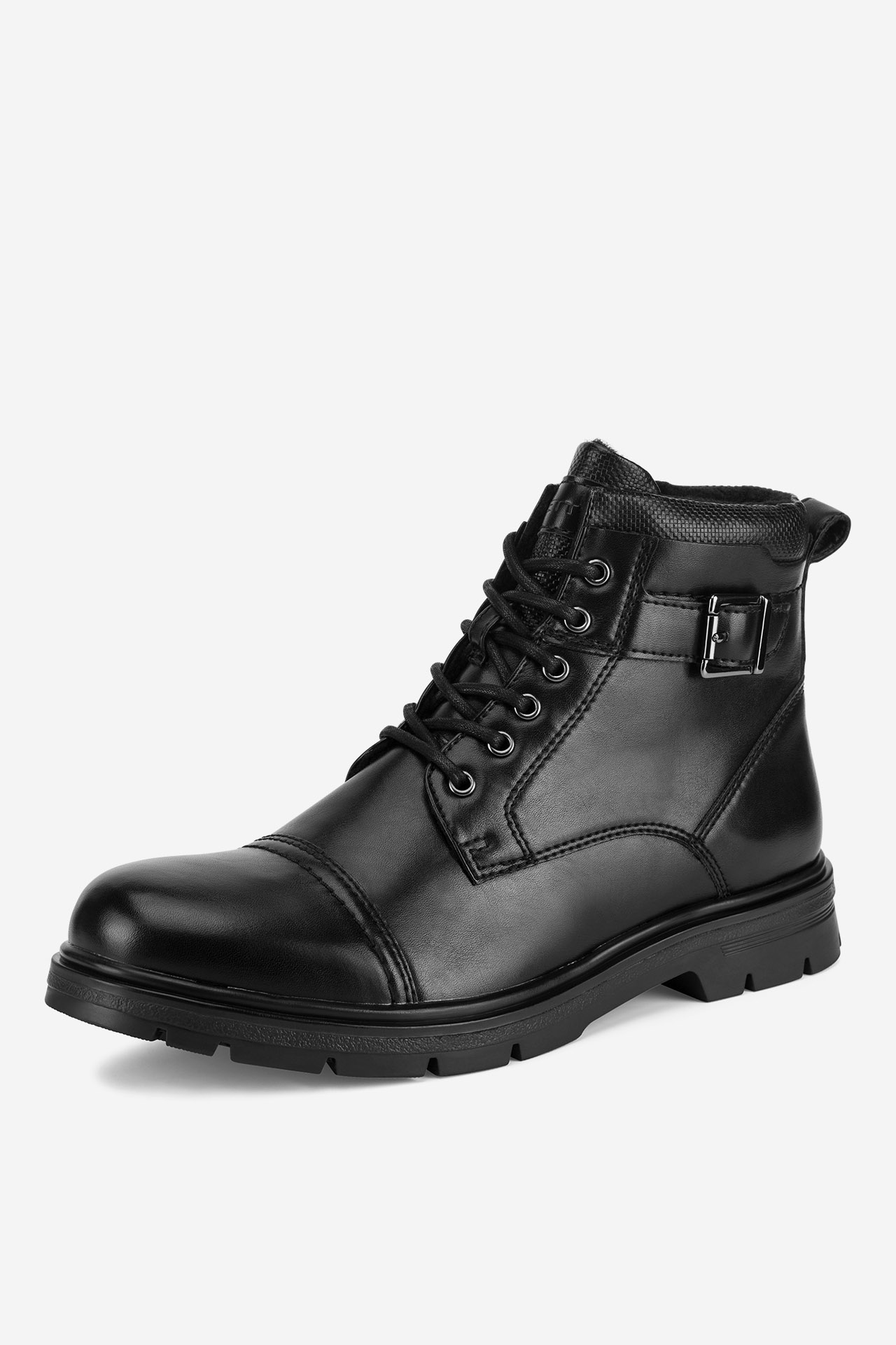 Gležnjarji z vezalkami Črna