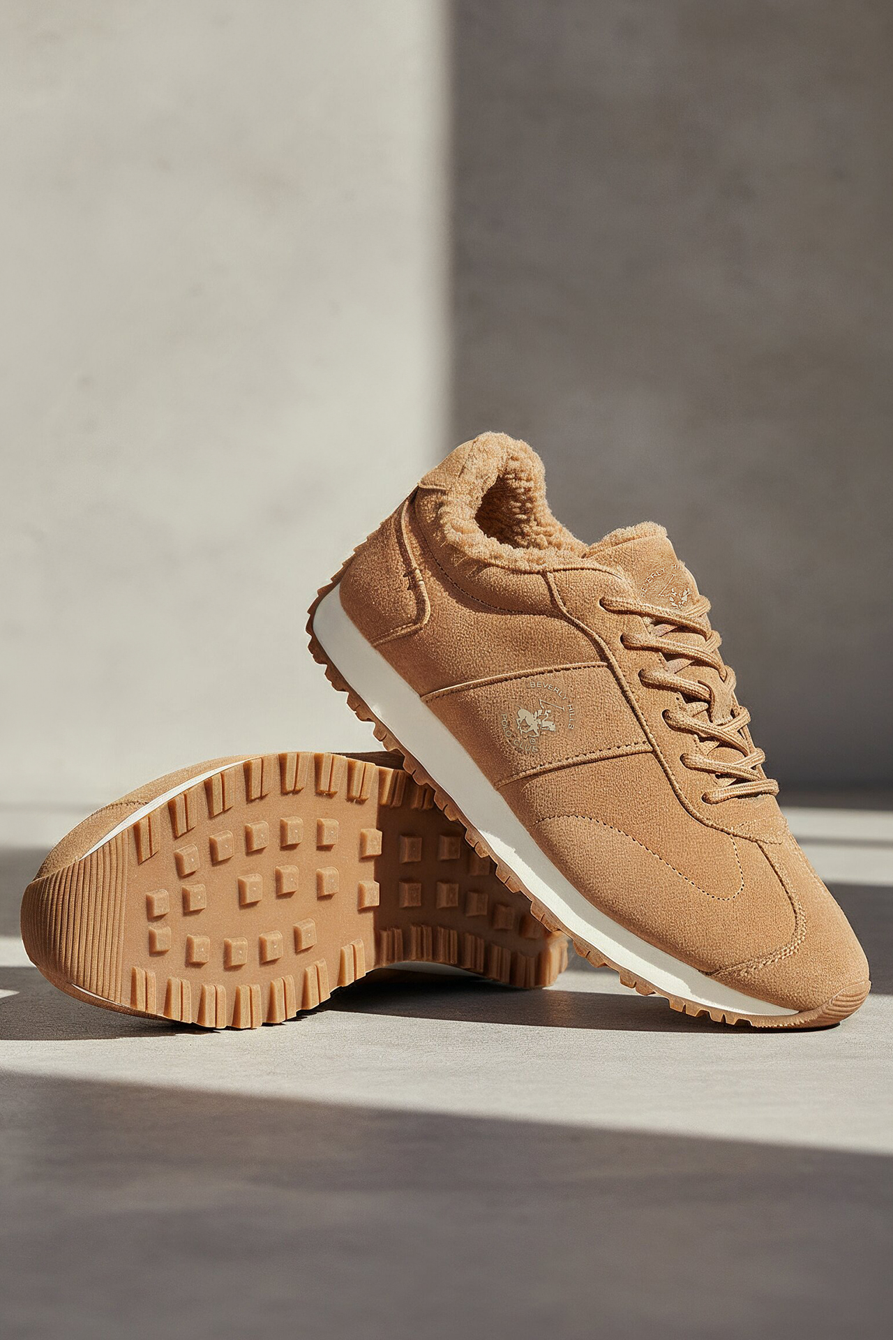 Sneakersy Světle hnědá