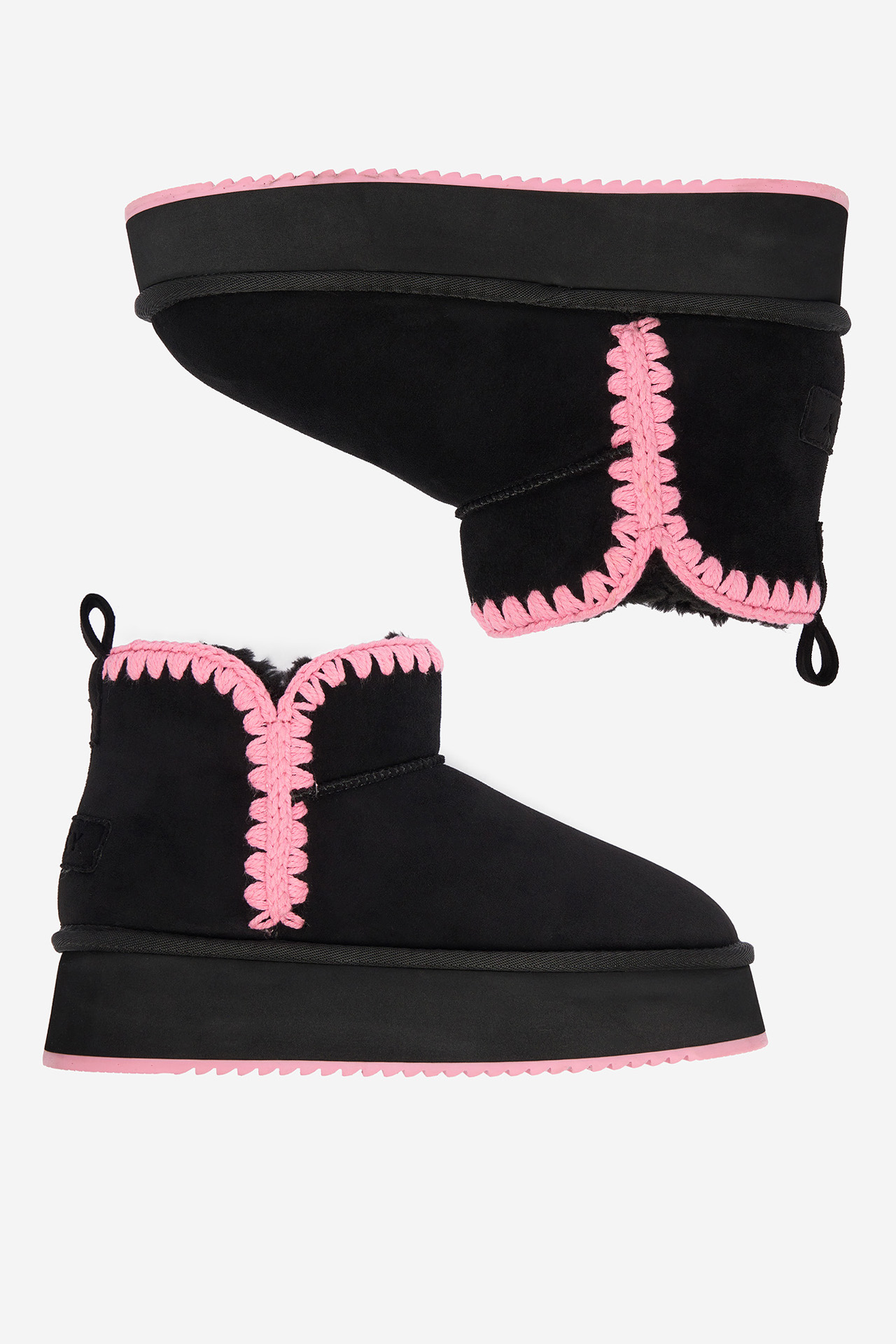 Škornji za sneg Črna