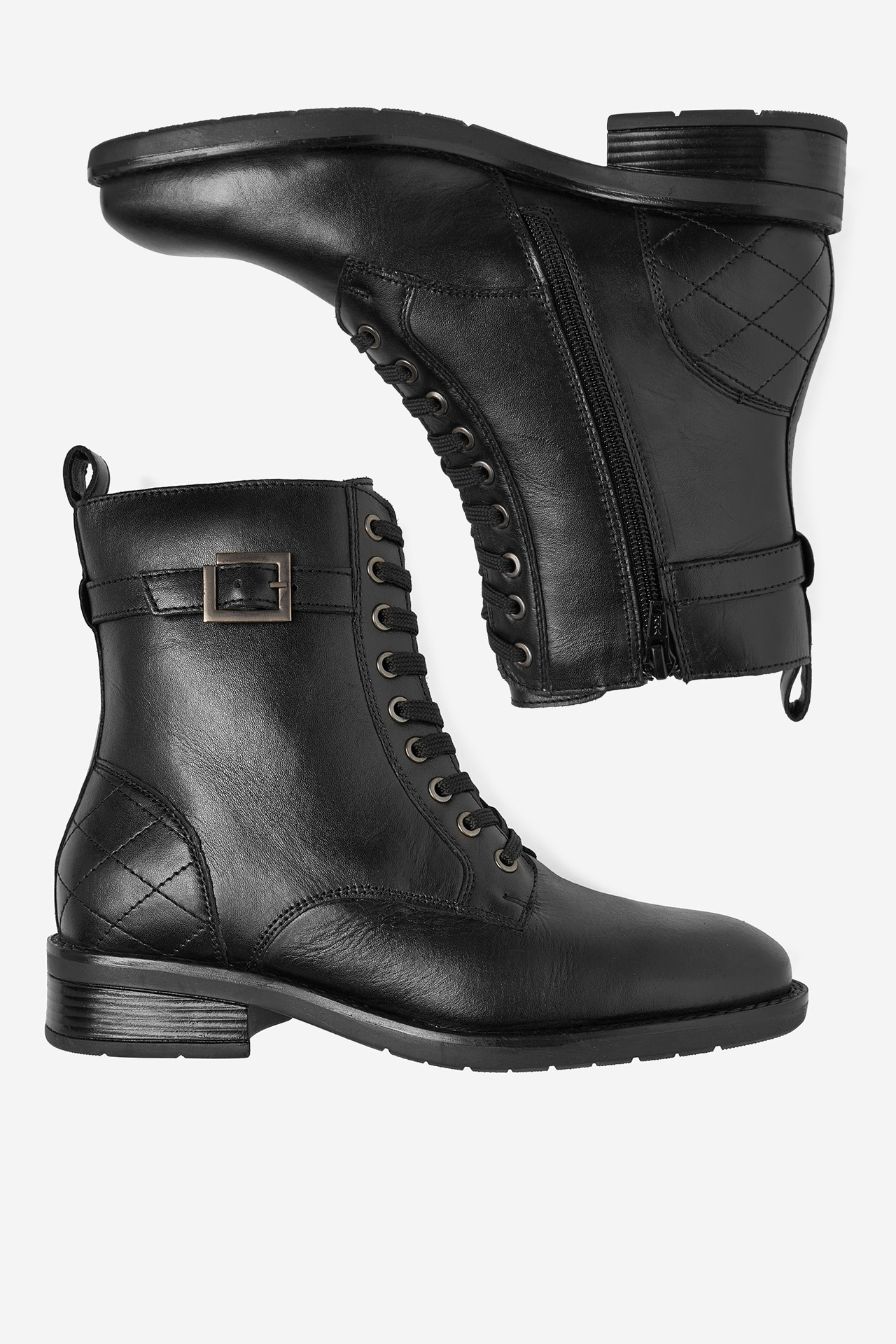 Kotníková obuv Černá