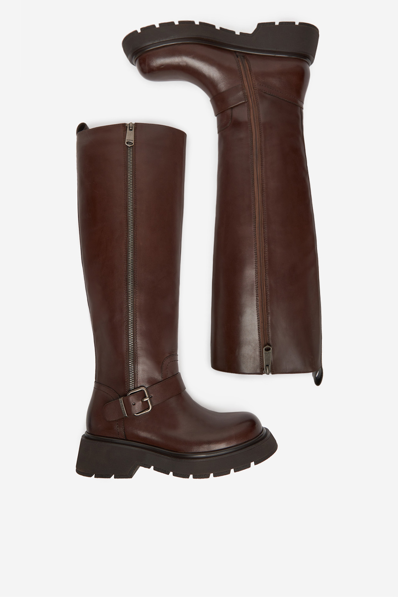 Kozačky Tmavě hnědá