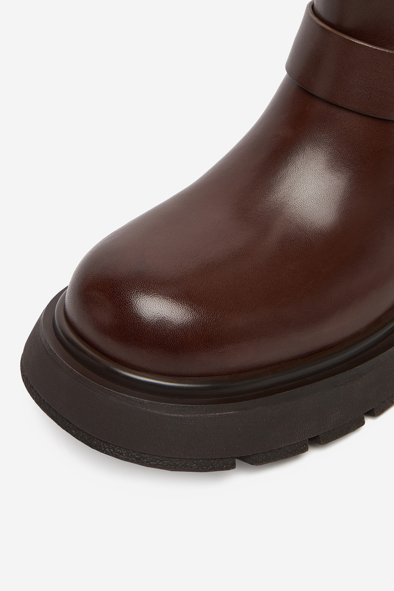 Kozačky Tmavě hnědá