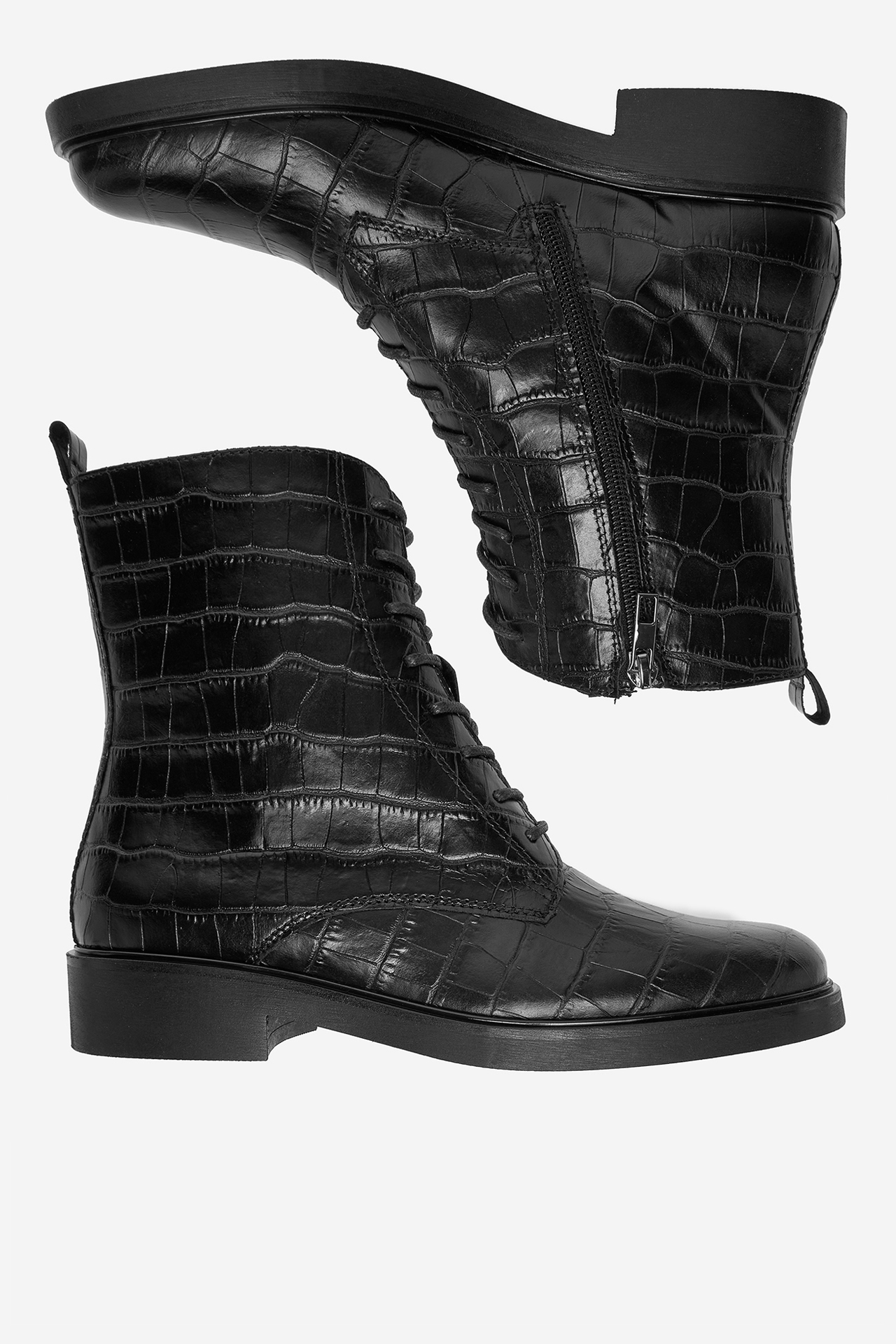 Kotníková obuv Černá