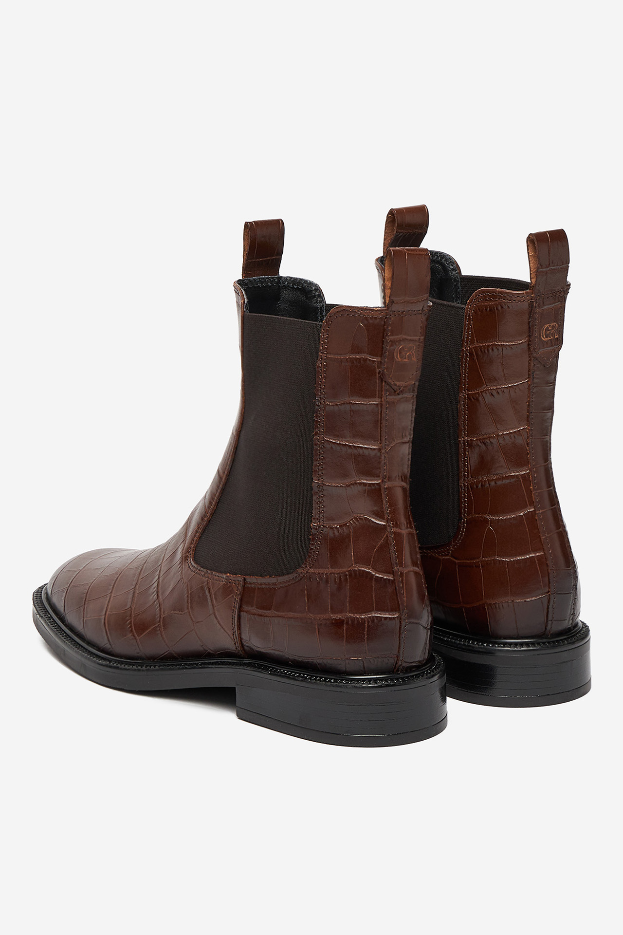 Gležnjarji chelsea Rjava