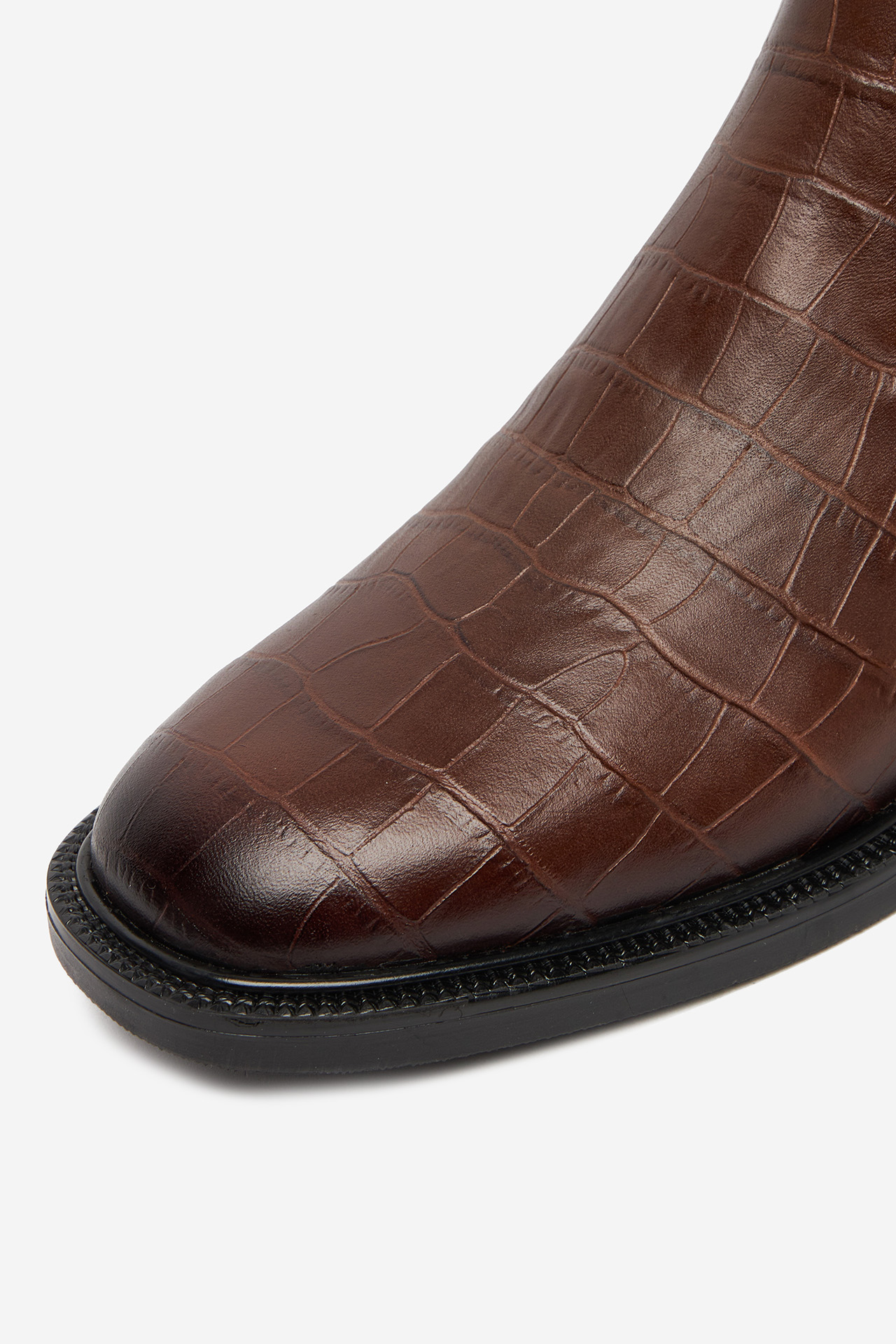 Gležnjarji chelsea Rjava