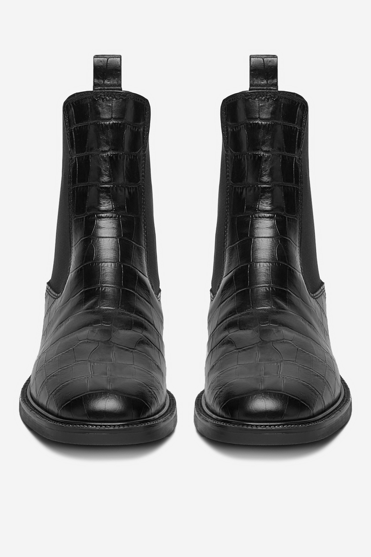 Gležnjarji chelsea Črna