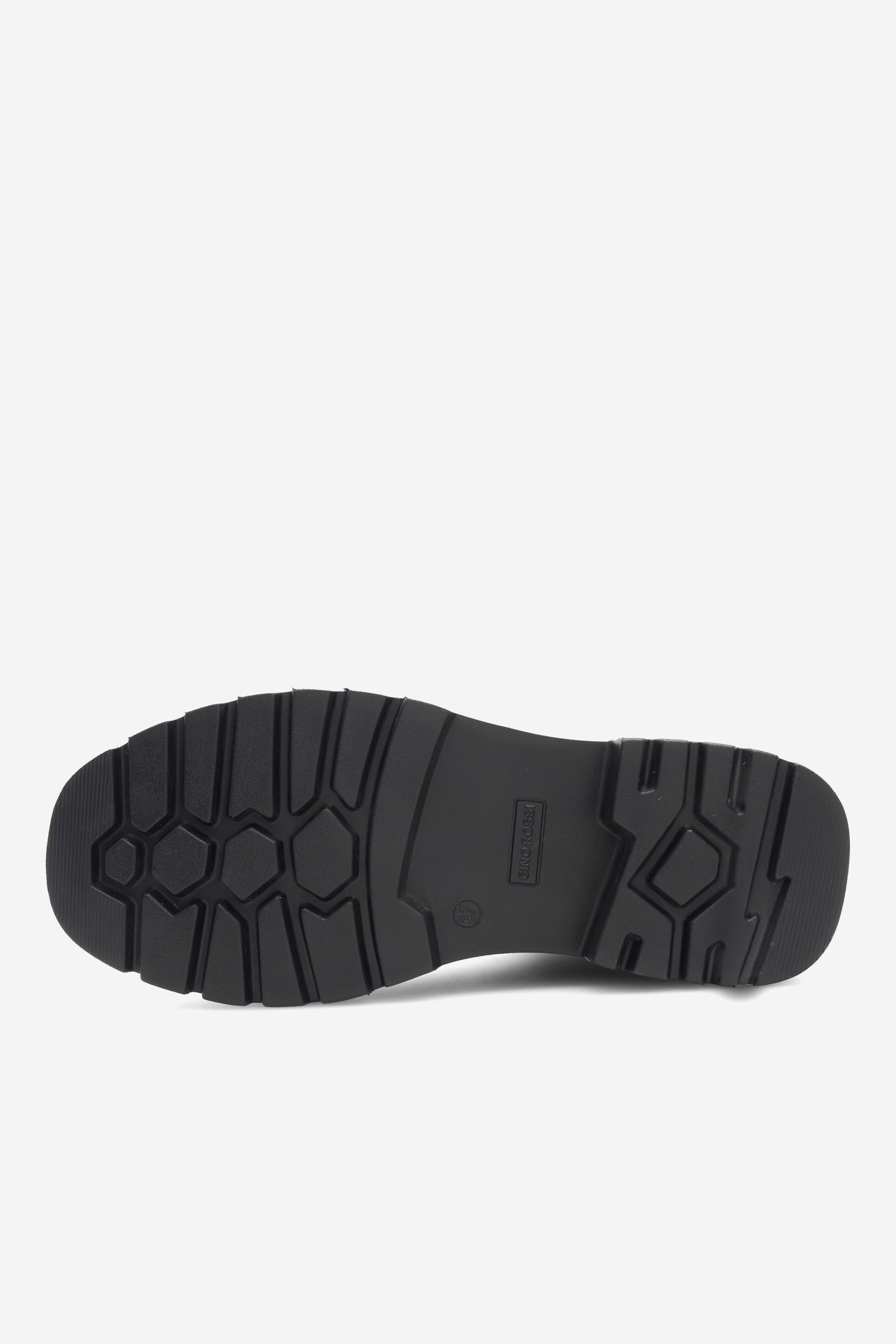 Členková obuv s elastickým prvkom Čierna