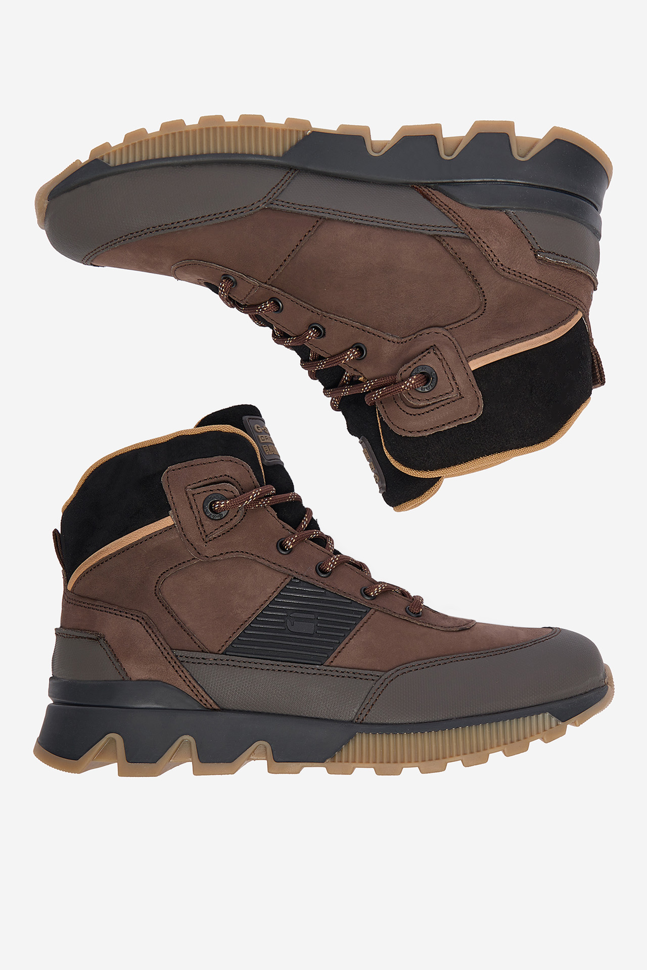 Kotníková obuv Tmavě hnědá