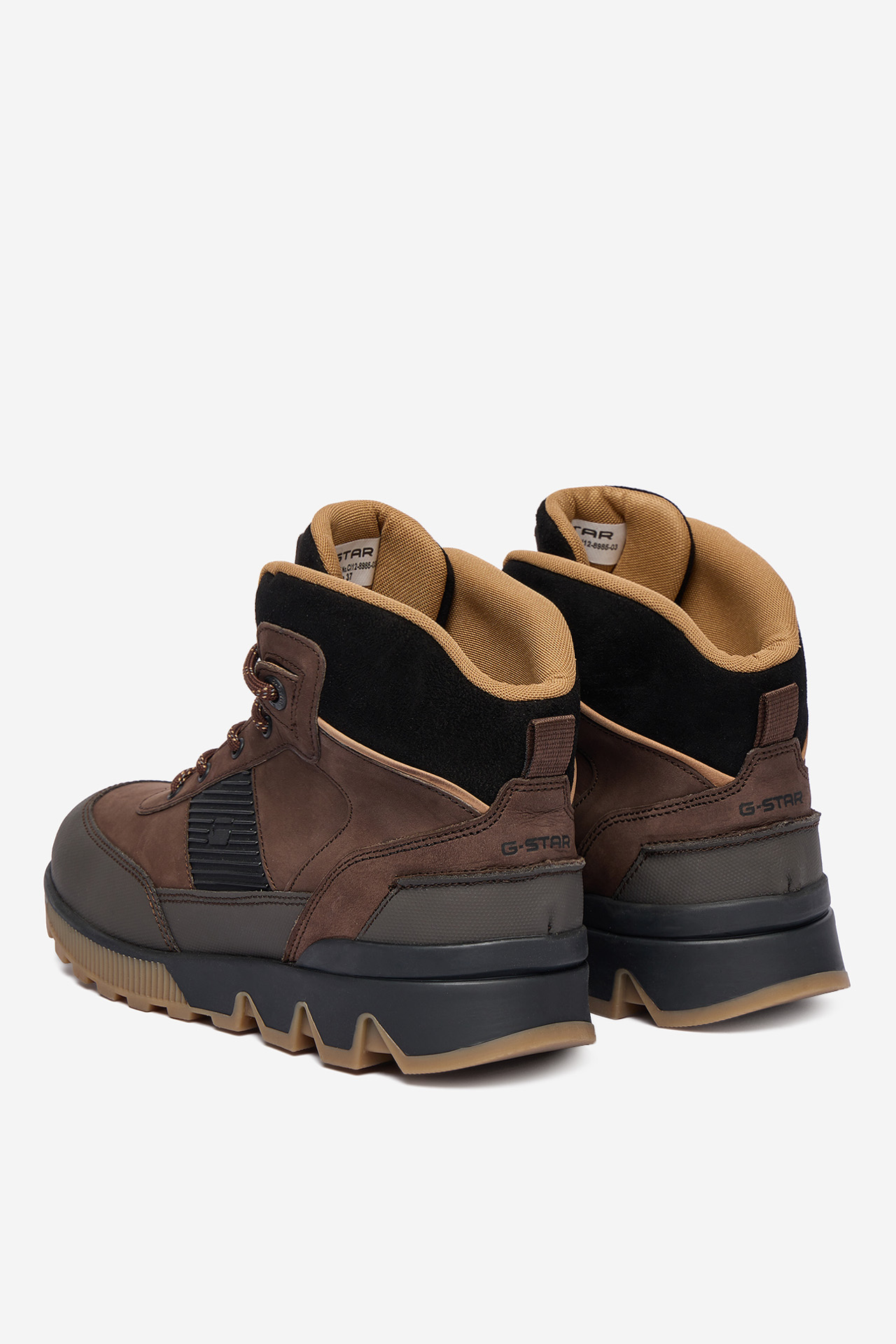 Kotníková obuv Tmavě hnědá