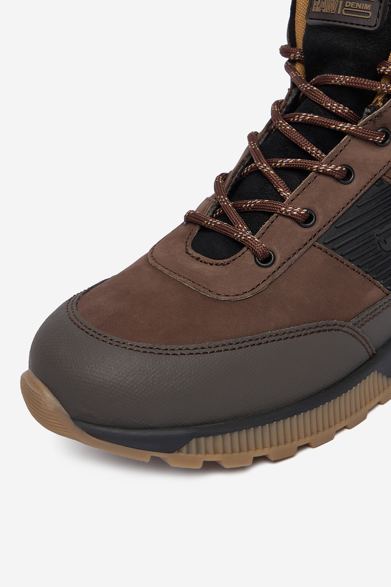 Kotníková obuv Tmavě hnědá