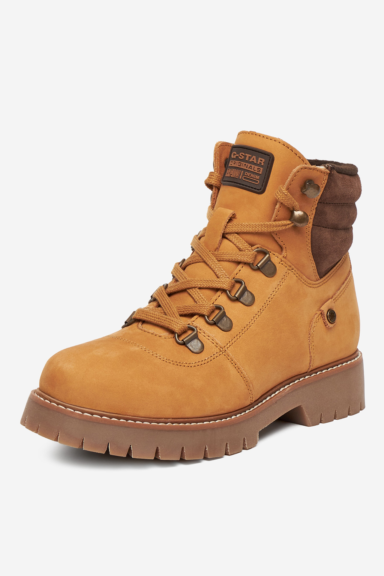 Kotníková obuv Hnědá