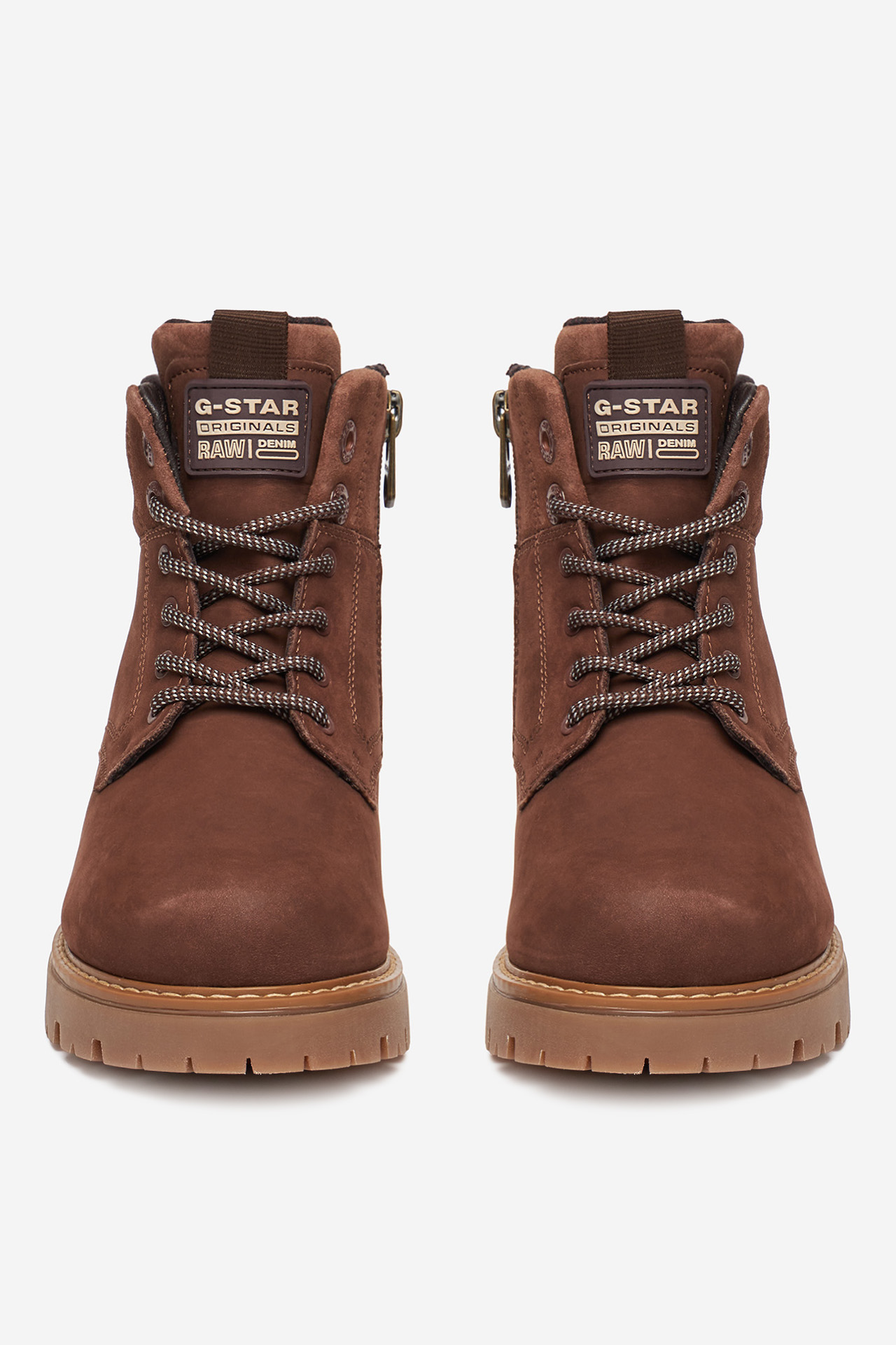 Kotníková obuv Hnědá