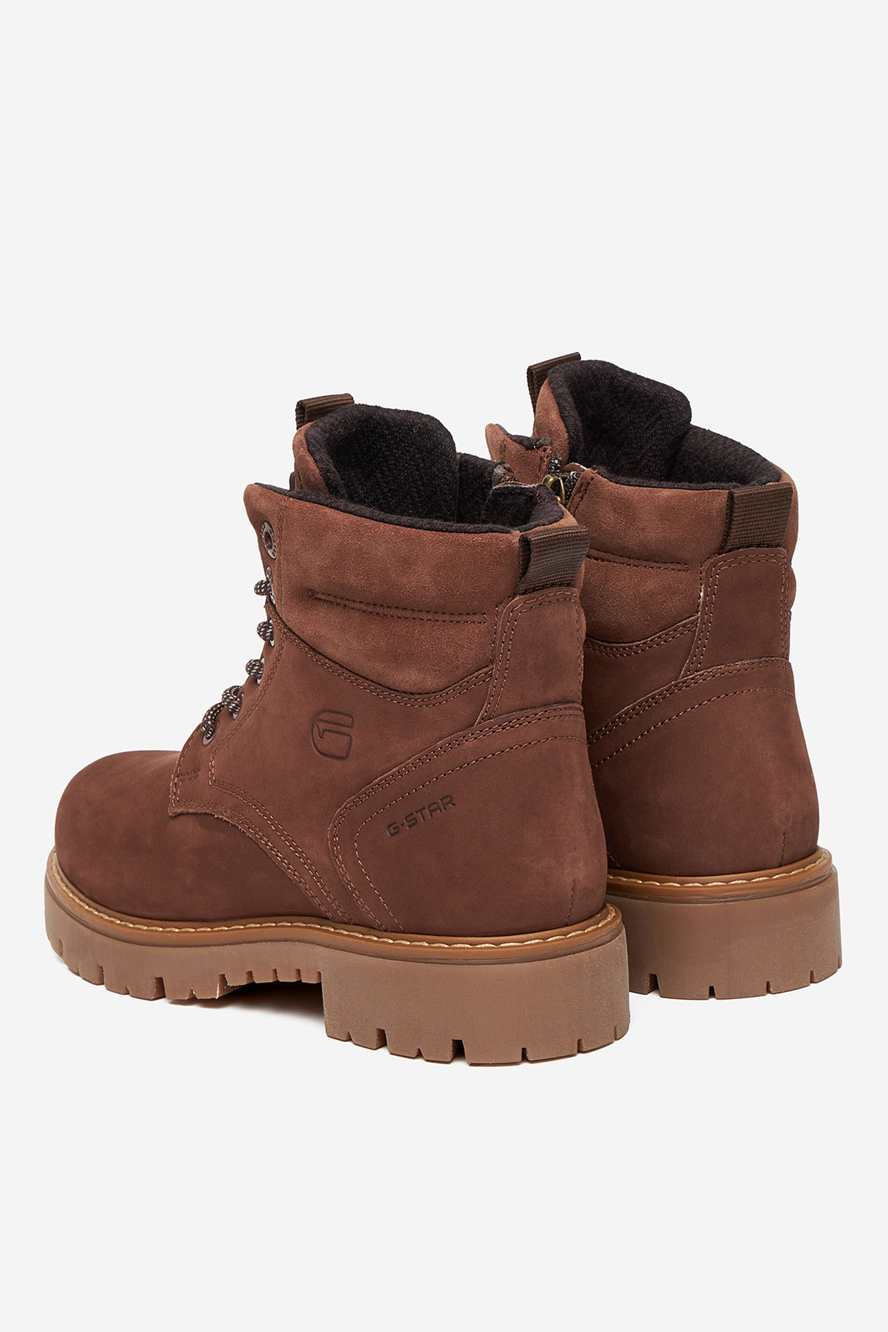 Kotníková obuv Hnědá