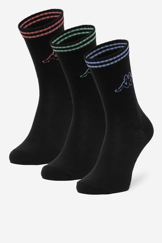Kappa CEO_KR_KAPPA_ 006_W_AW25 (3 -PACK) Črna