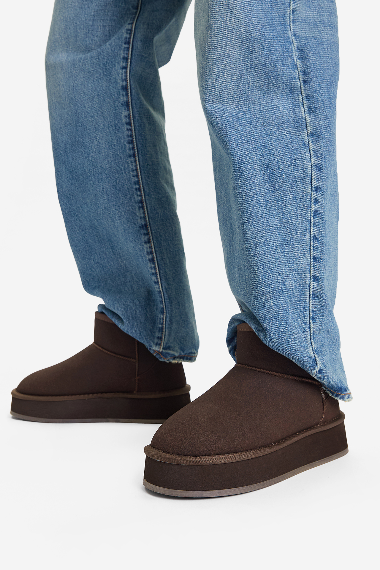 Škornji za sneg Čokoladno rjava