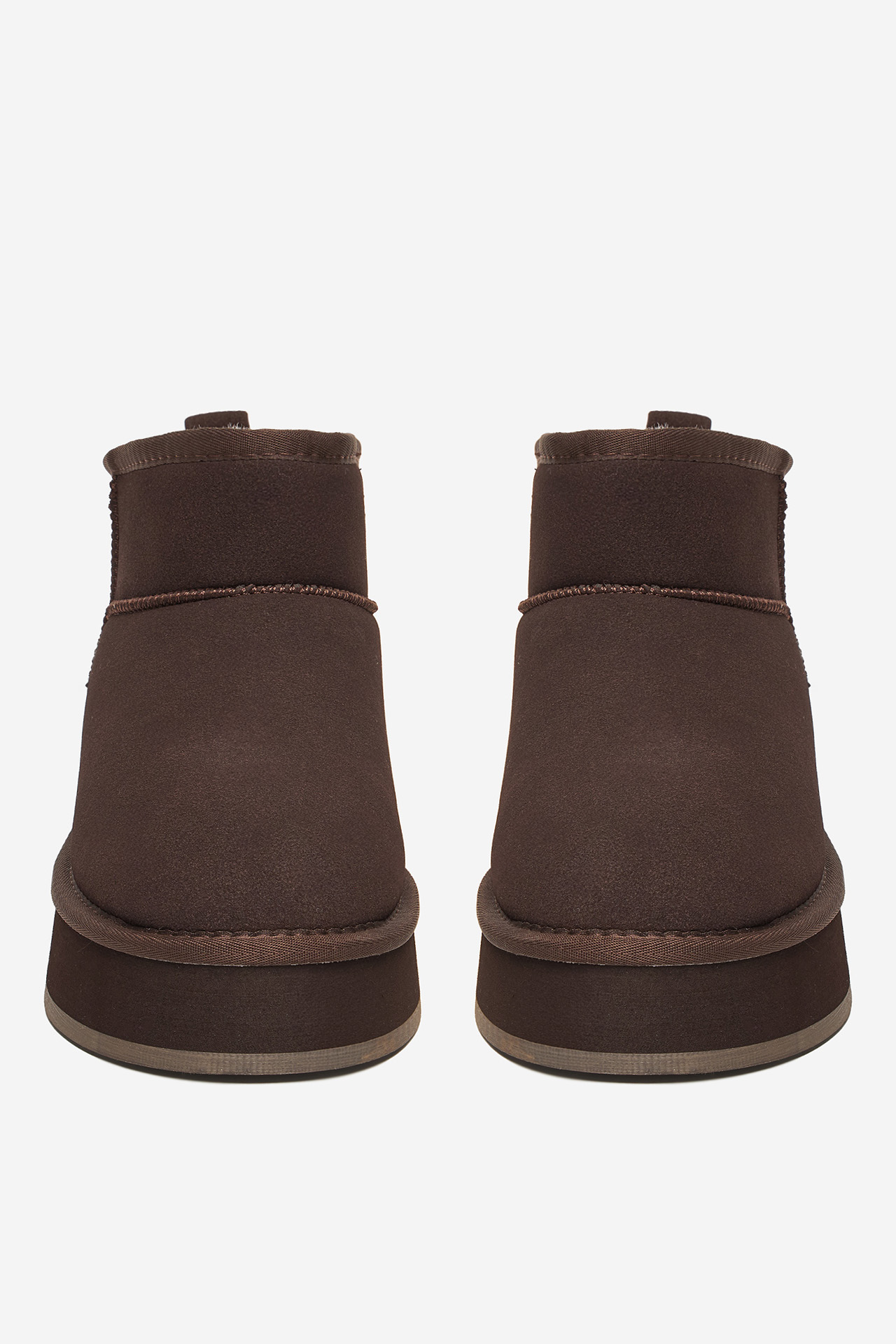 Škornji za sneg Čokoladno rjava