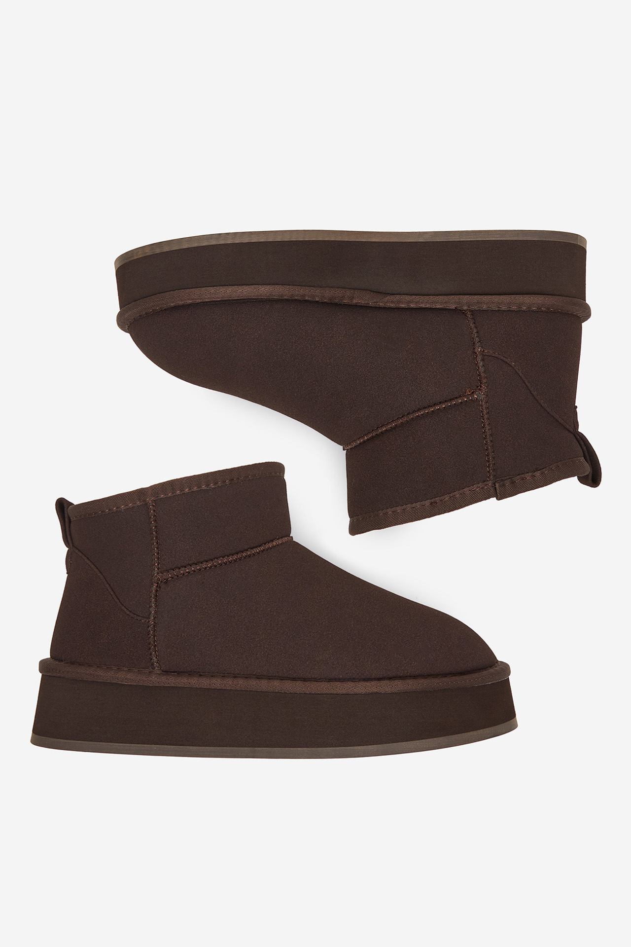 Škornji za sneg Čokoladno rjava