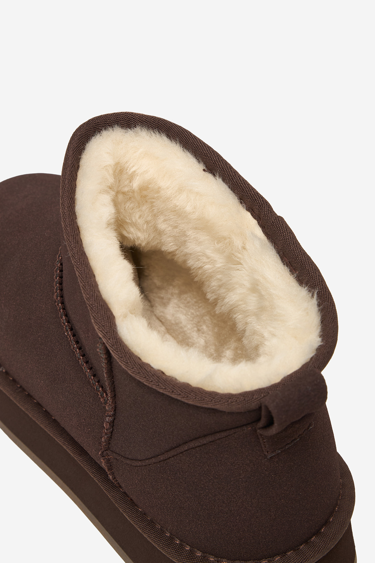 Škornji za sneg Čokoladno rjava