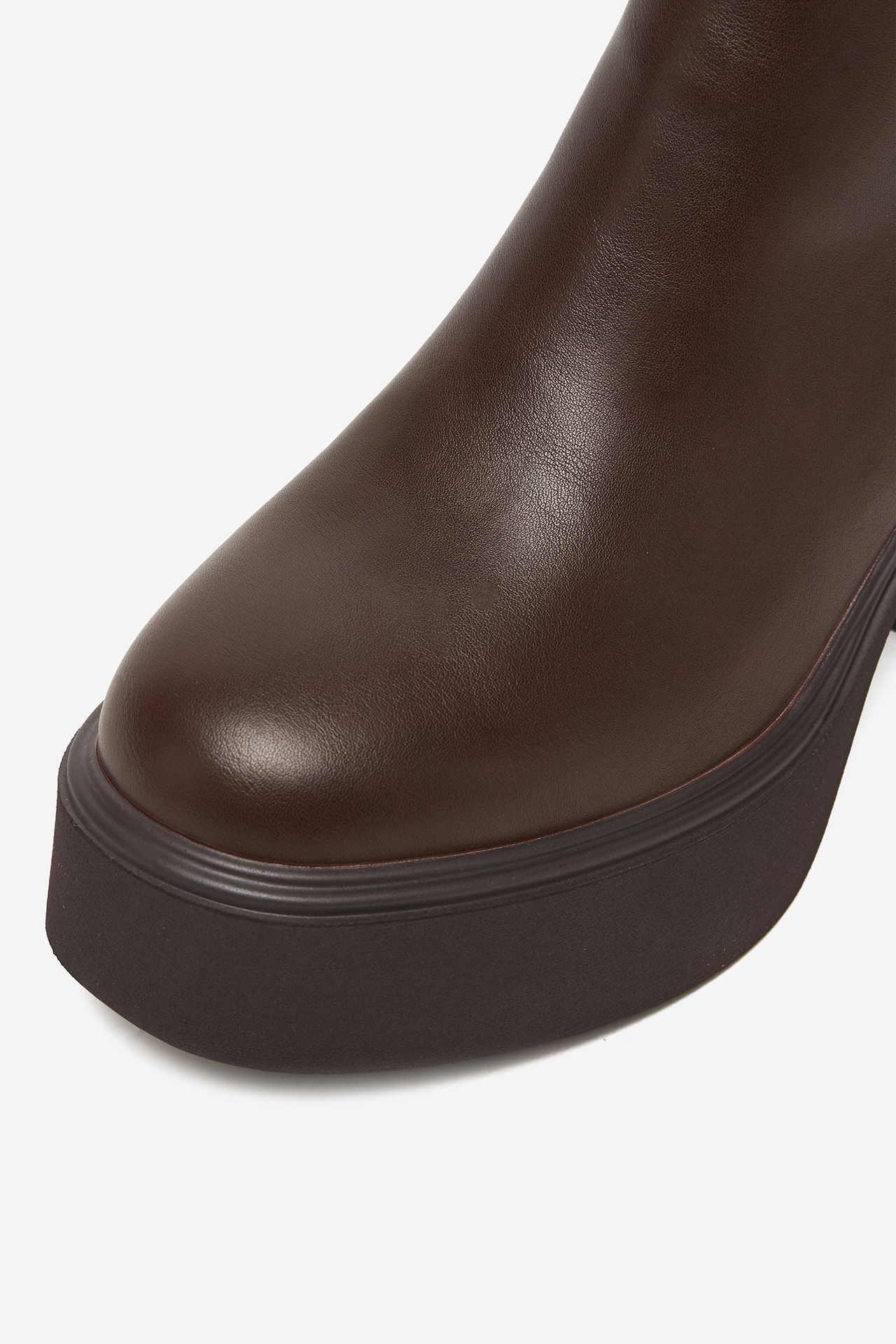 Škornji Čokoladno rjava