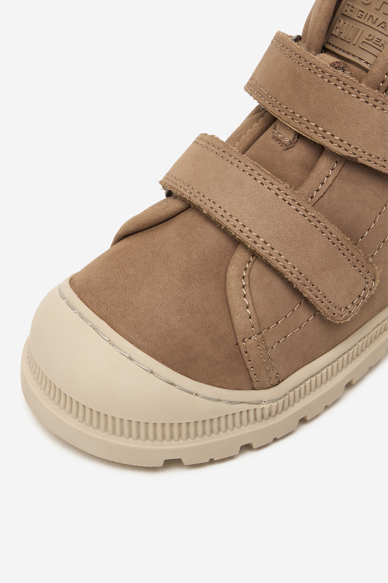 Gležnjarji z vezalkami Bež