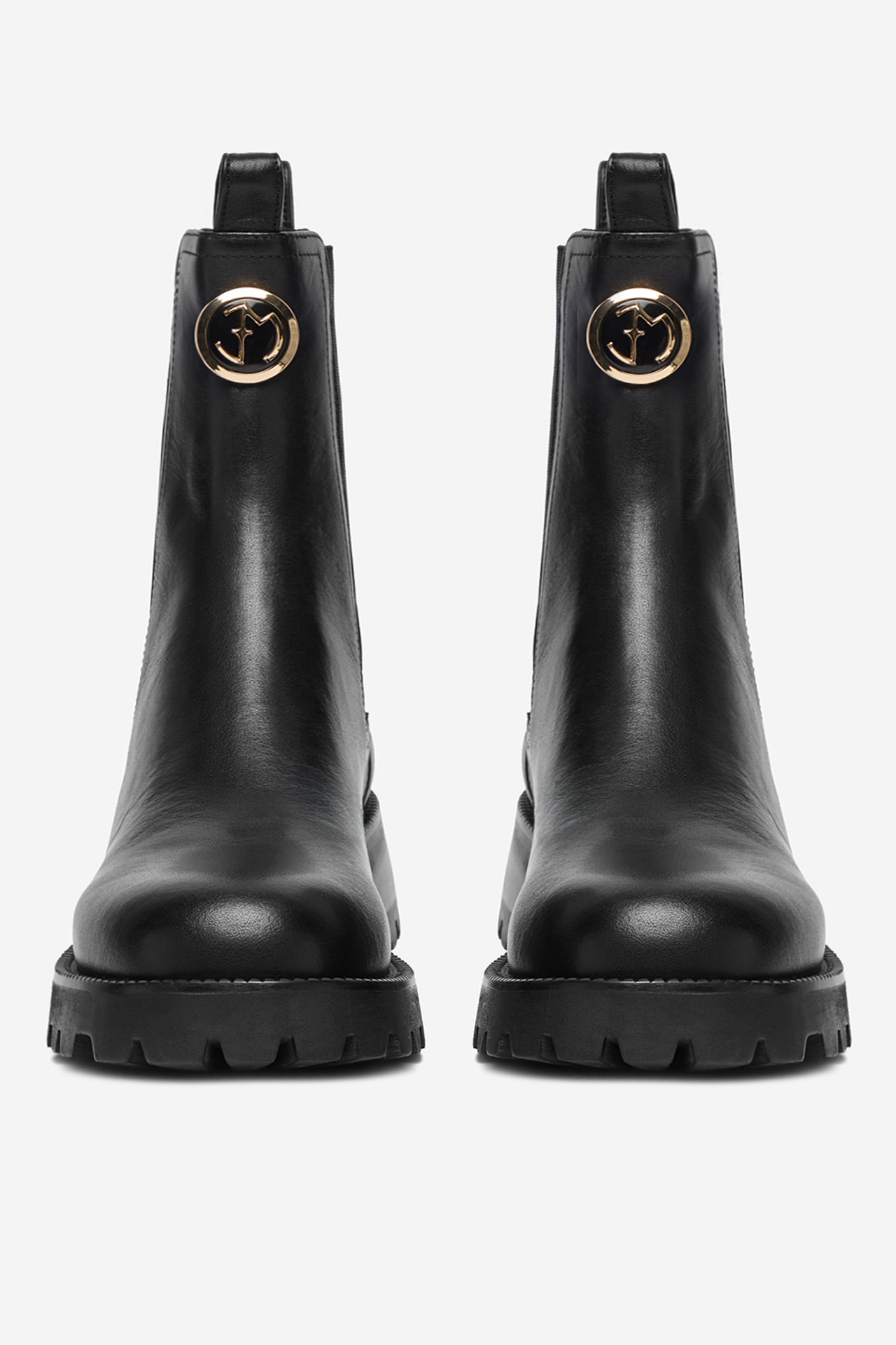 Gležnjarji chelsea Črna