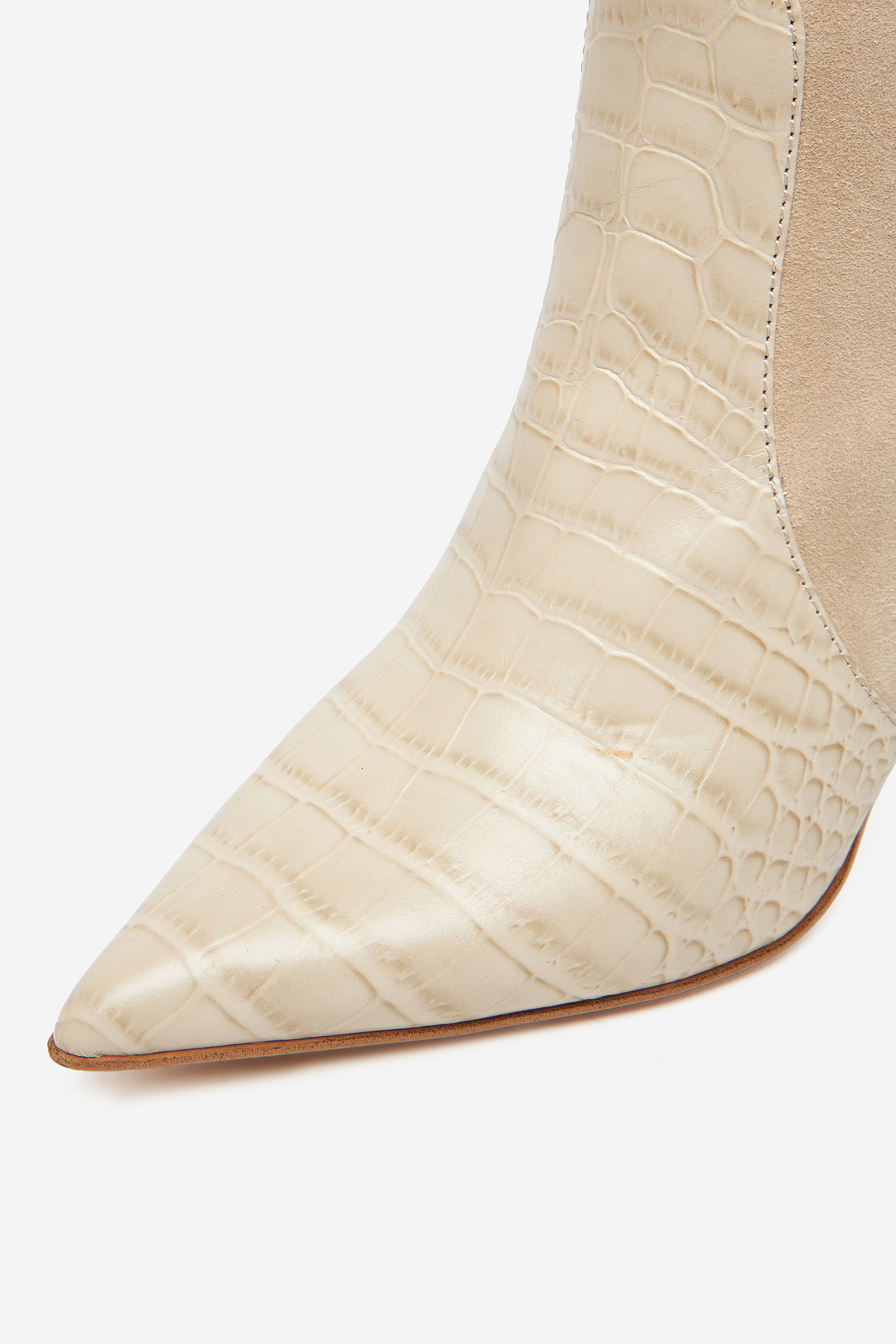 Kozačky Světle béžová