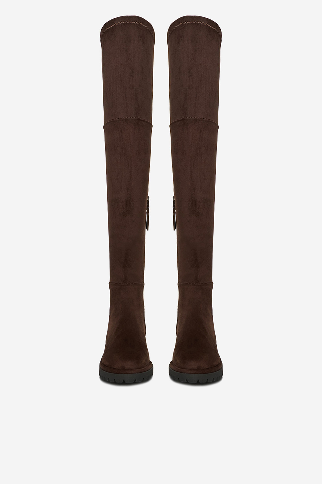 Kozačky Tmavě hnědá