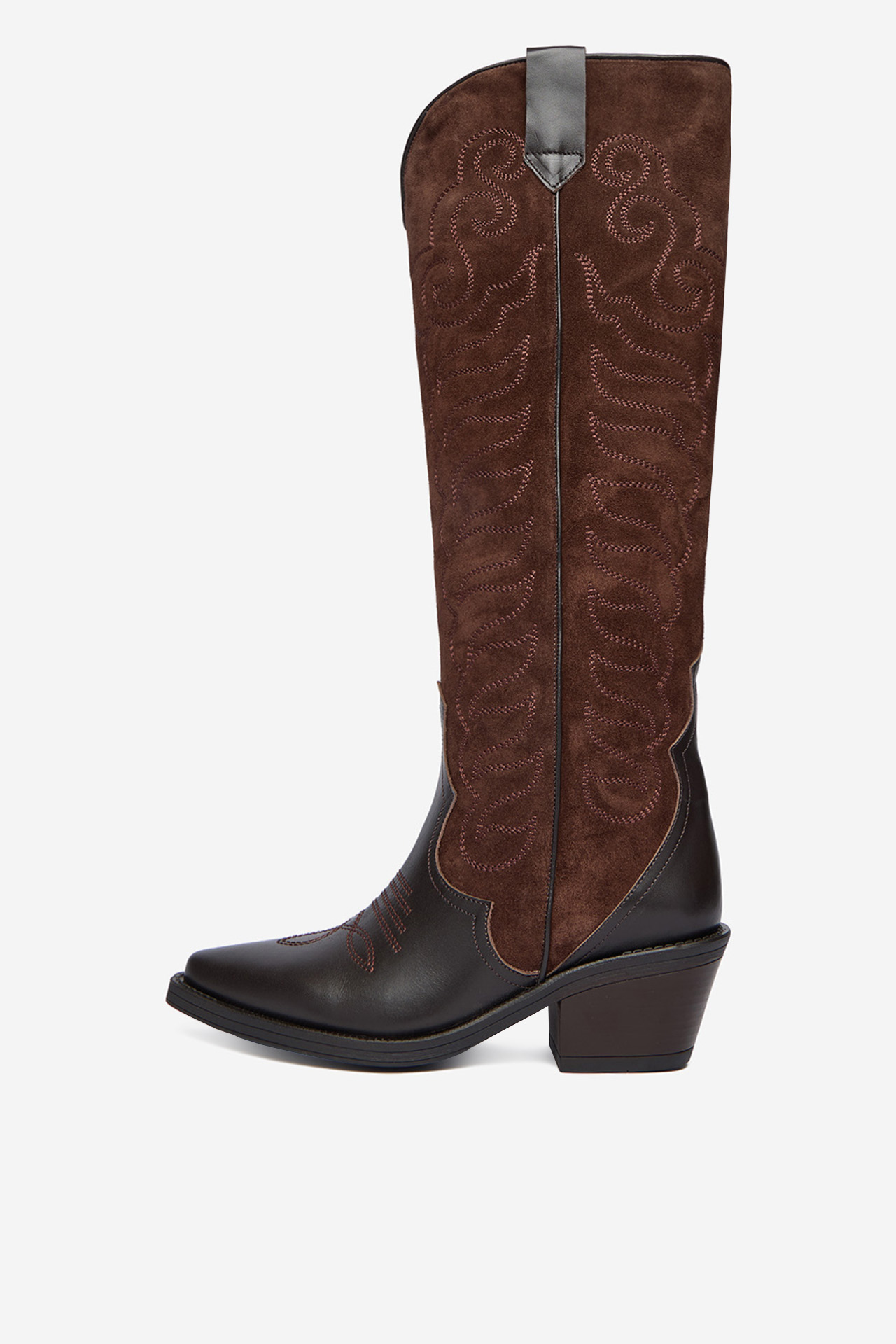 Kavbojski škornji Čokoladno rjava