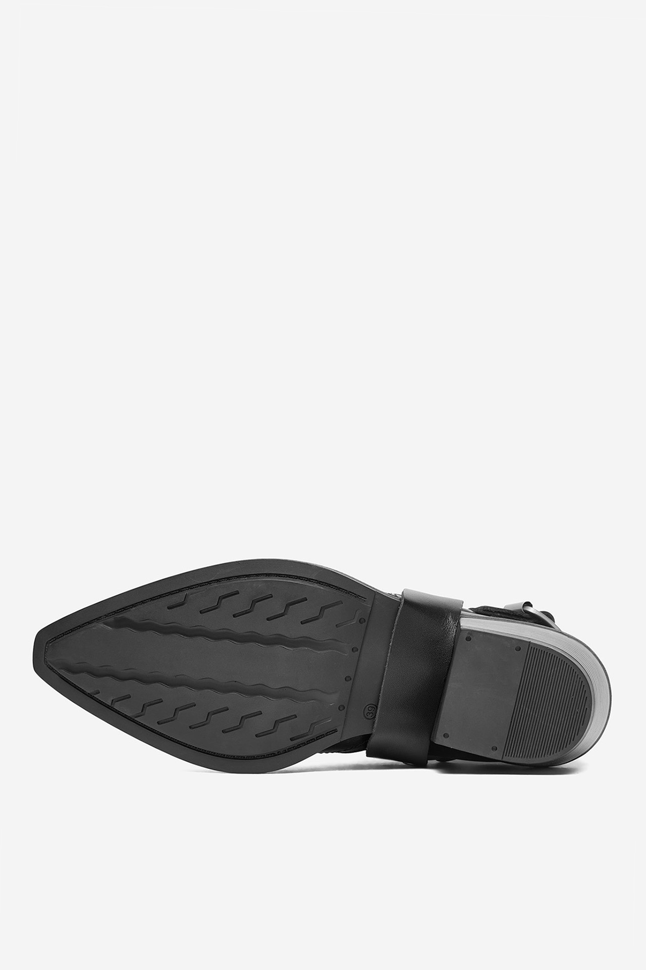 Kovbojská obuv Černá