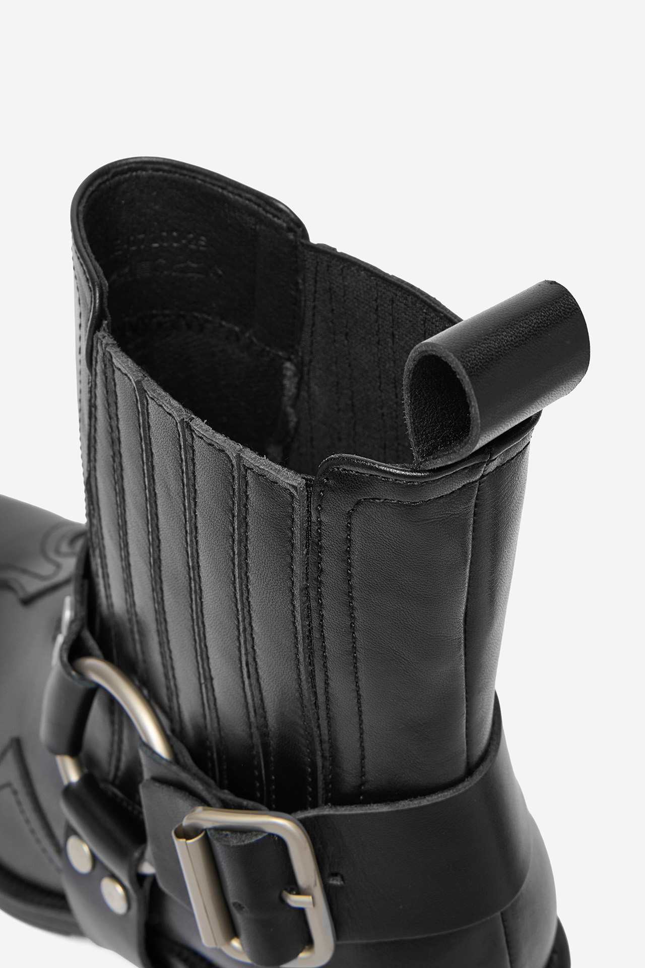 Kovbojská obuv Černá