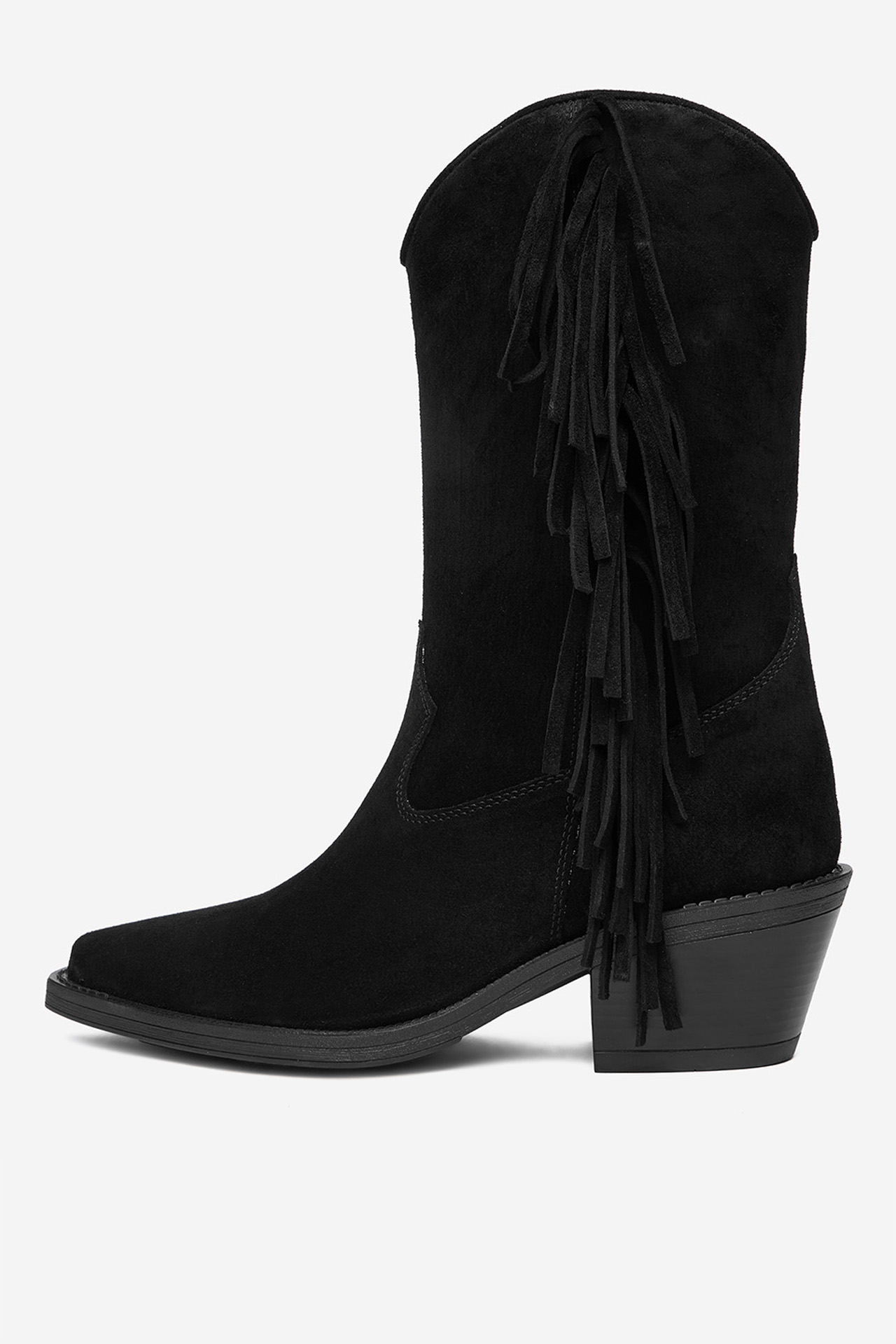 Kovbojská obuv Černá