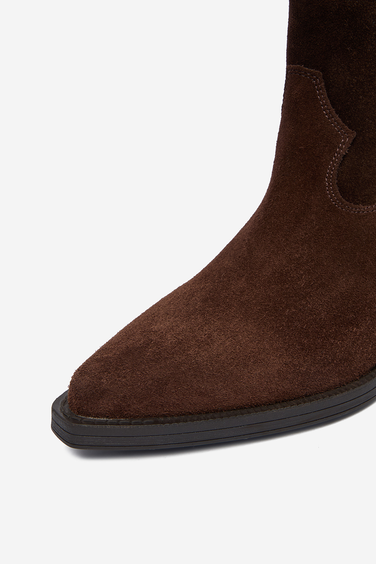 Kovbojská obuv Hnědá