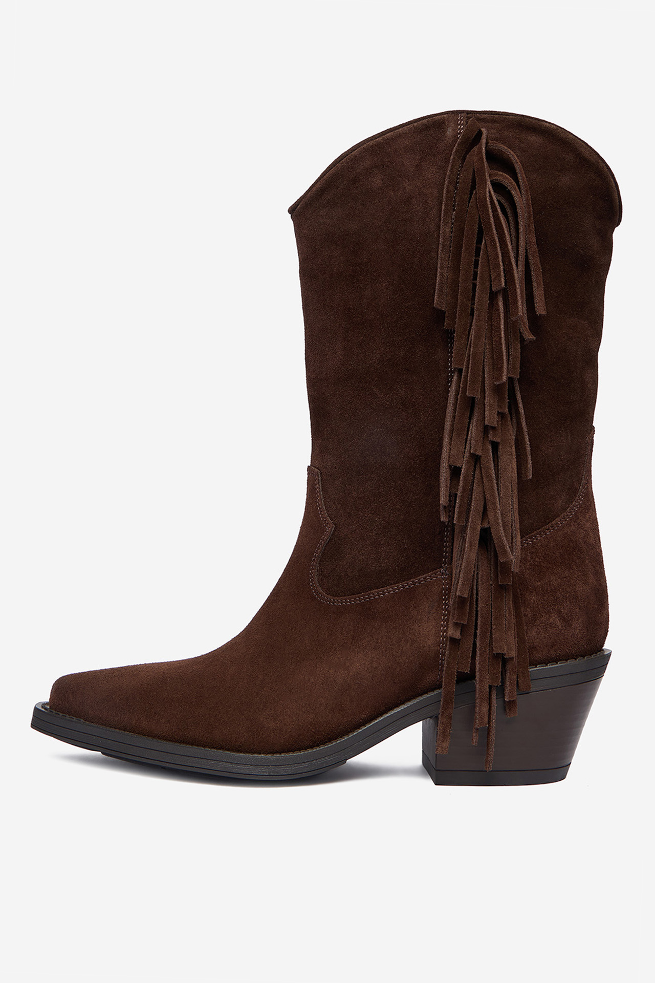 Kovbojská obuv Hnědá