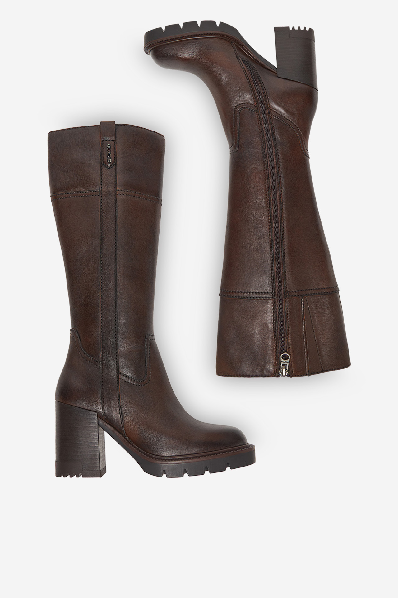 Kozačky Tmavě hnědá