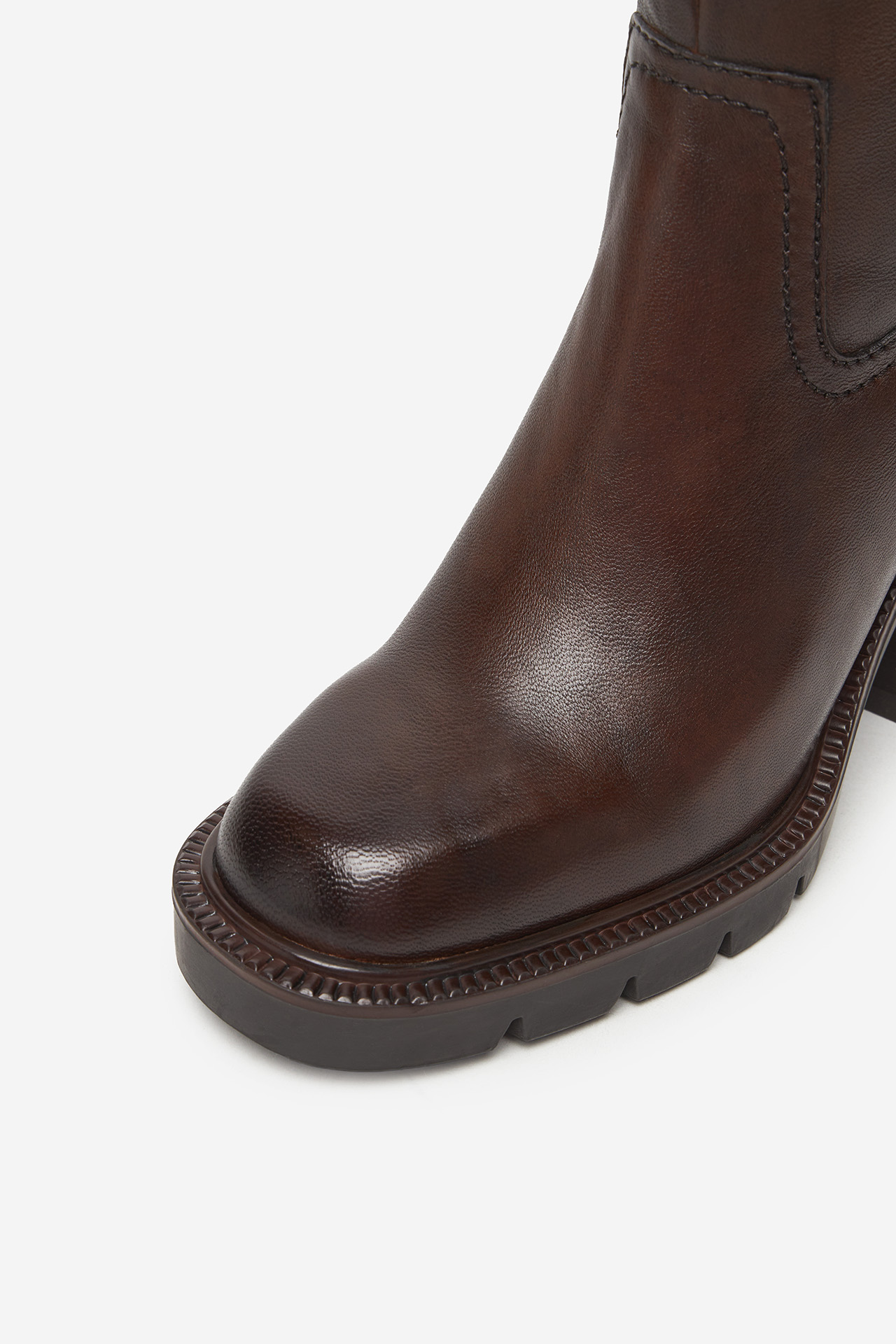 Kozačky Tmavě hnědá