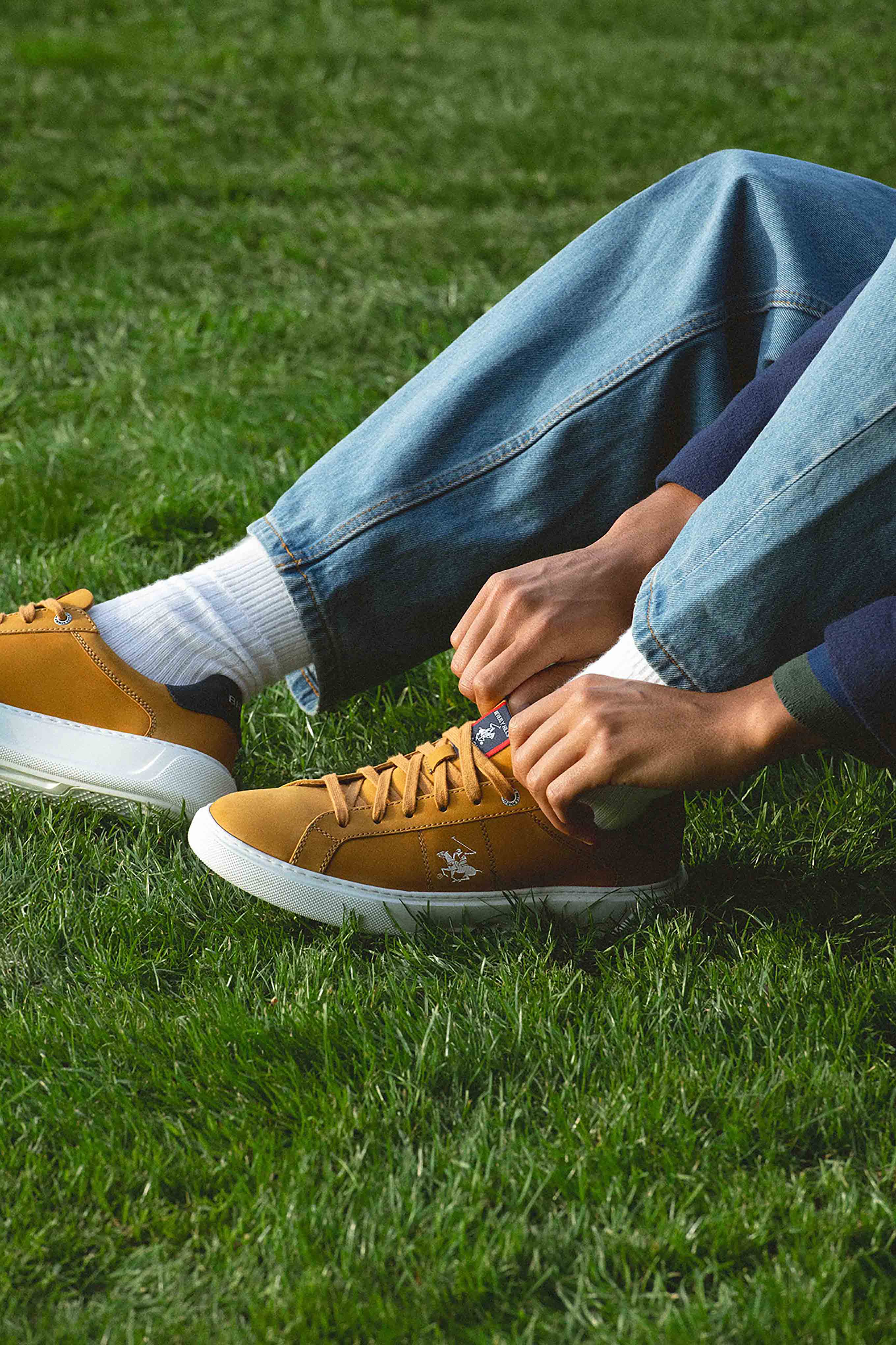 Sneakersy Světle hnědá