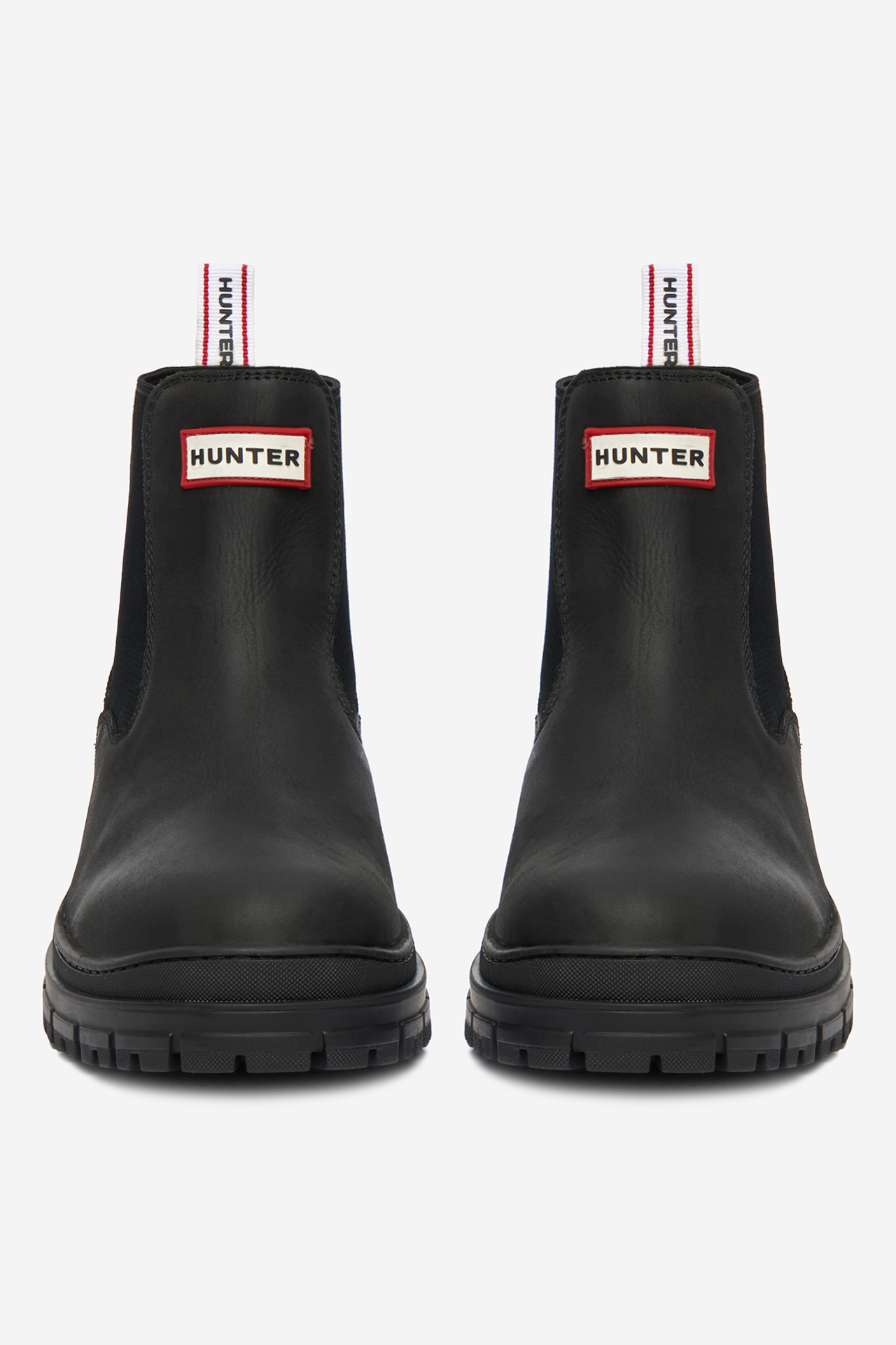 Kotníková obuv s elastickým prvkem Černá