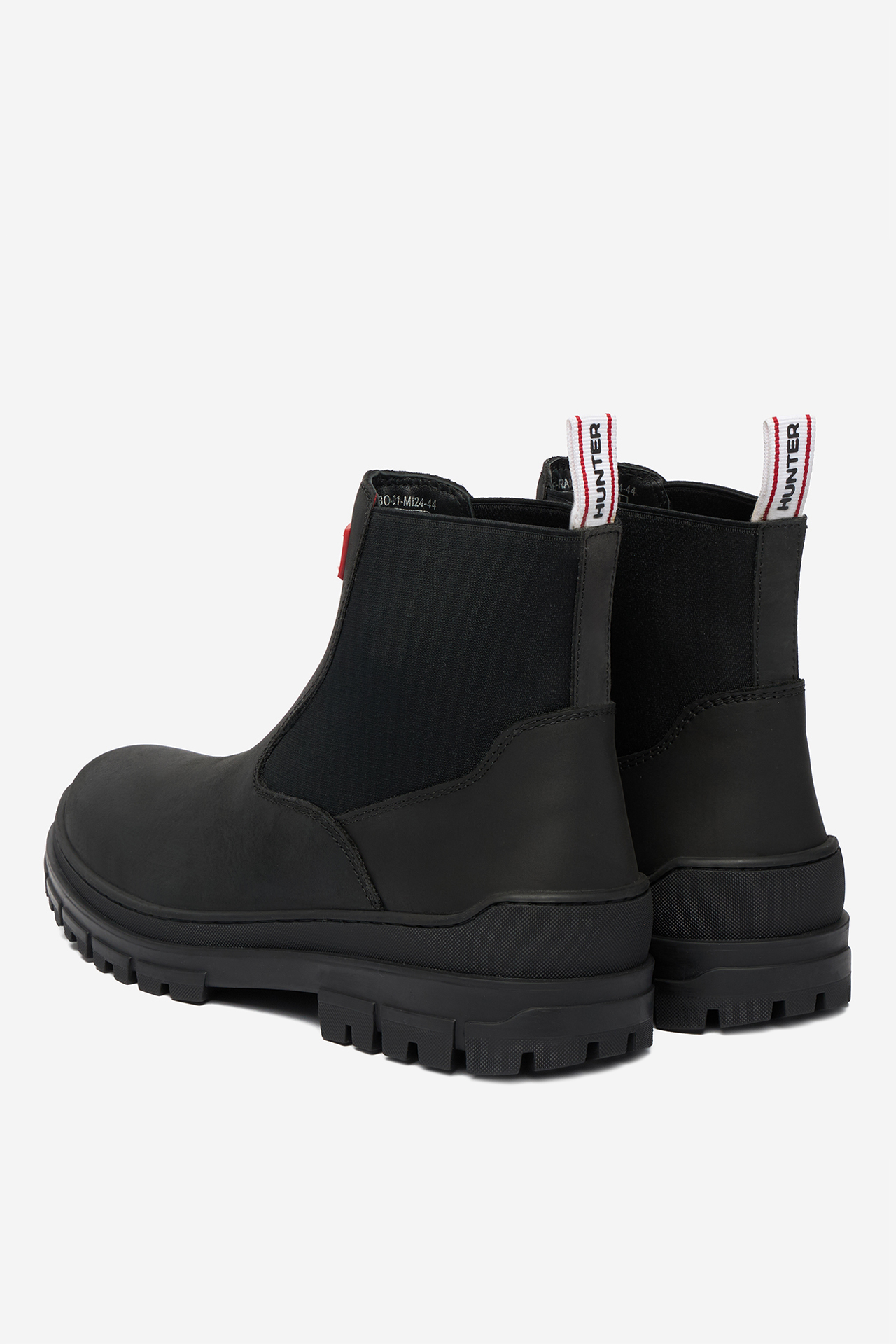 Kotníková obuv s elastickým prvkem Černá