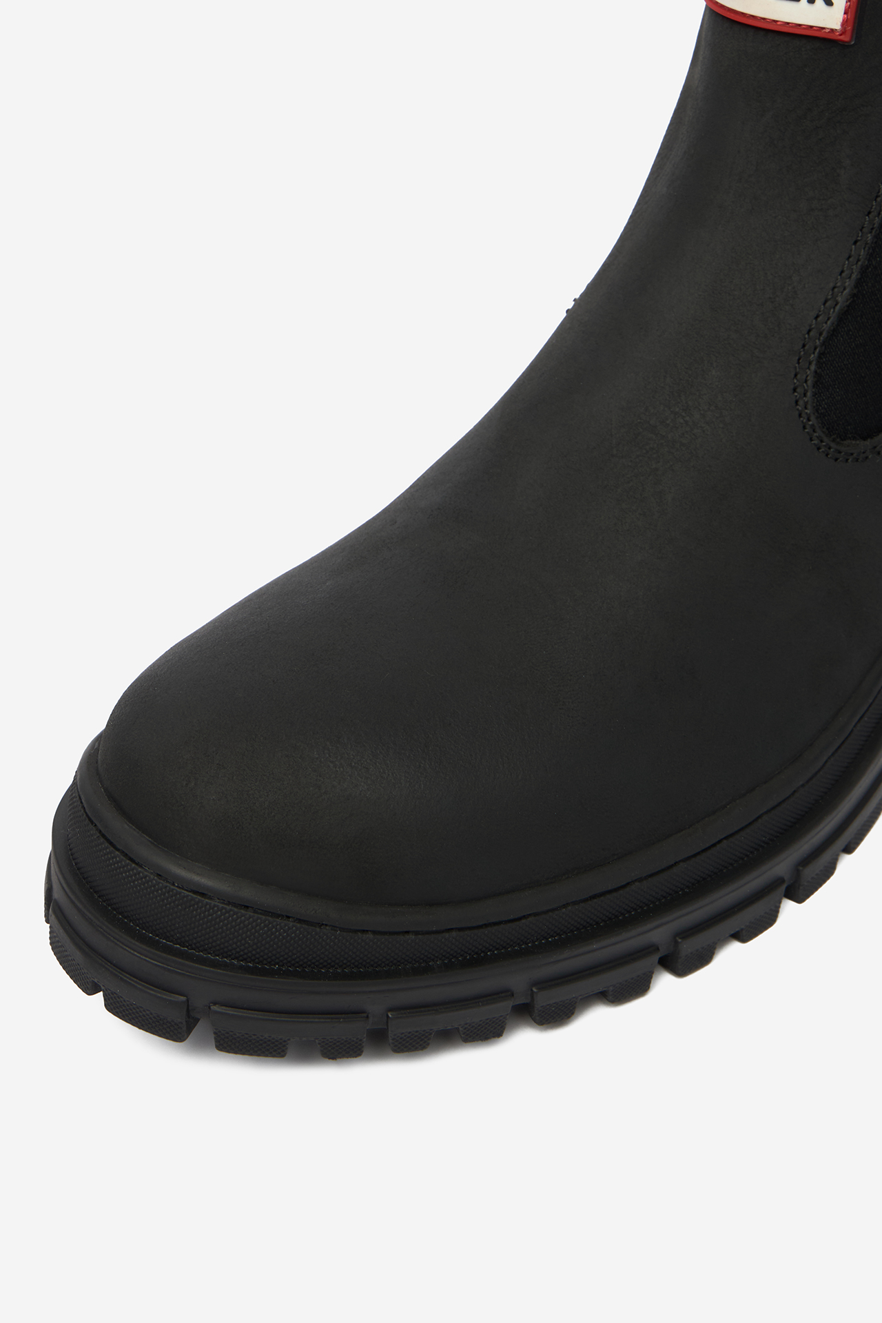 Kotníková obuv s elastickým prvkem Černá