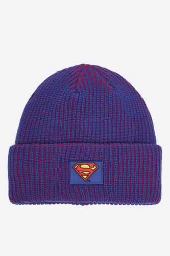 Dětská čepice Superman CEO-ACCCS-AW25-229WBSUM Temný blankyt