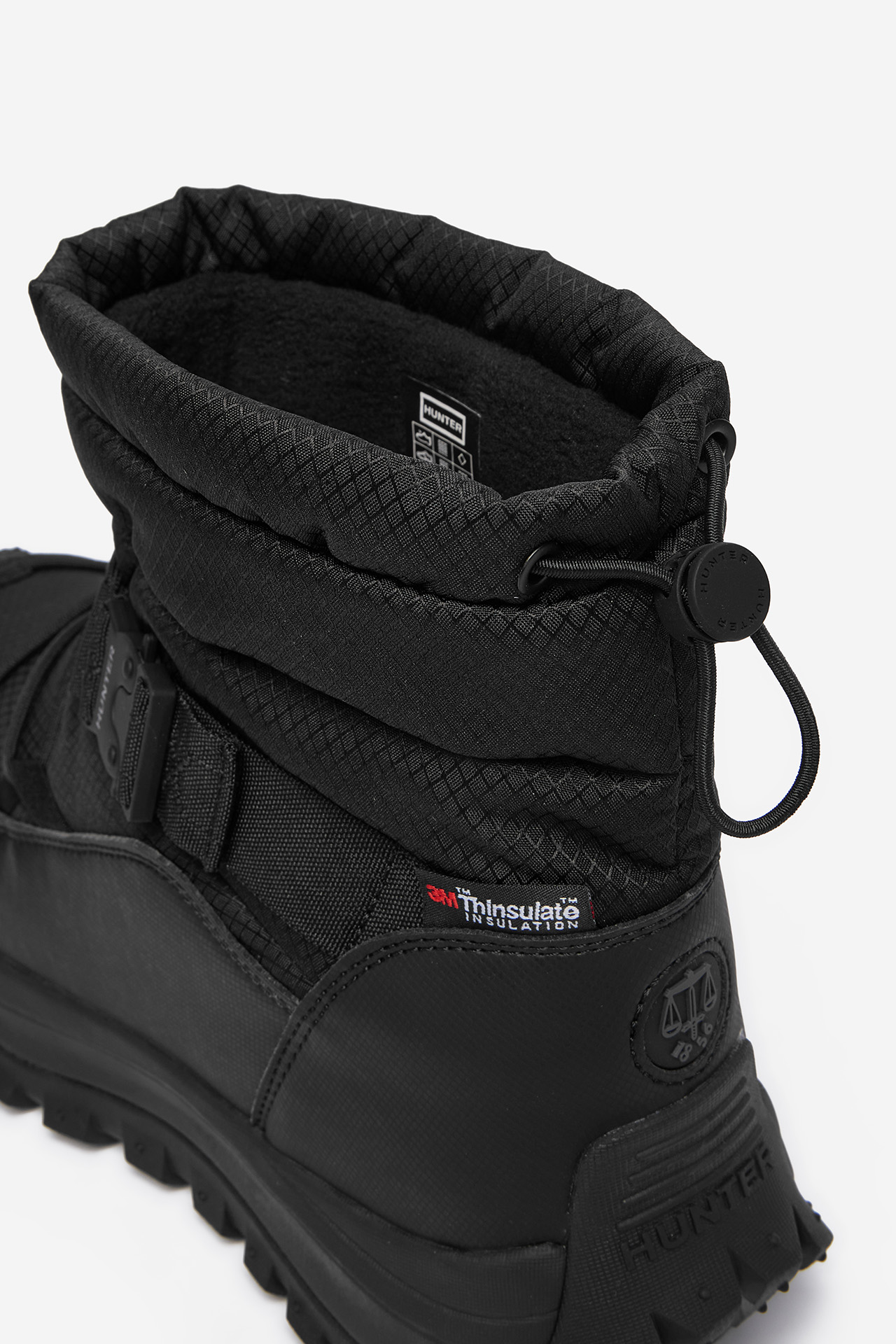 Škornji za sneg Črna