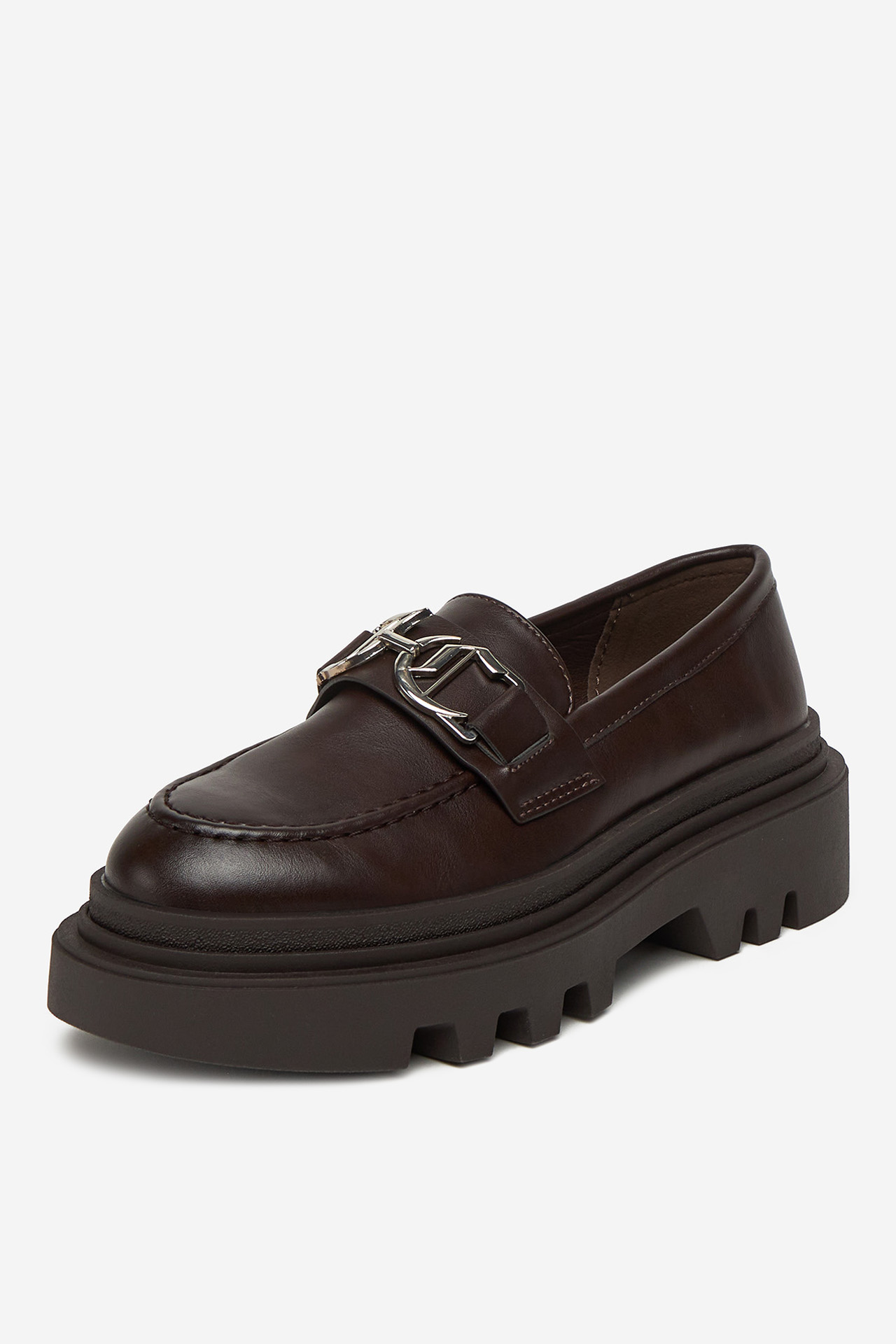 Loafersy Tmavě hnědá