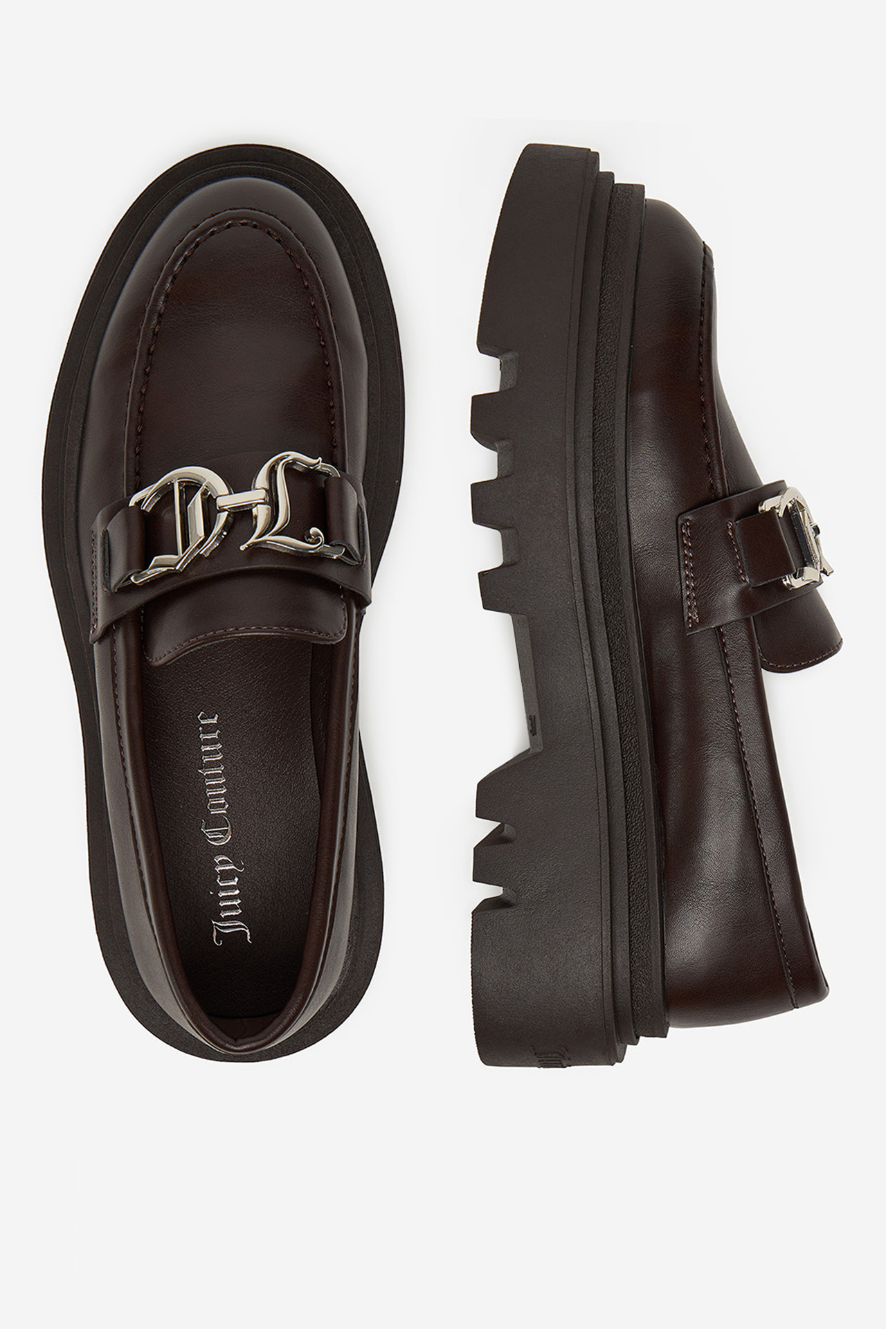 Loafersy Tmavě hnědá