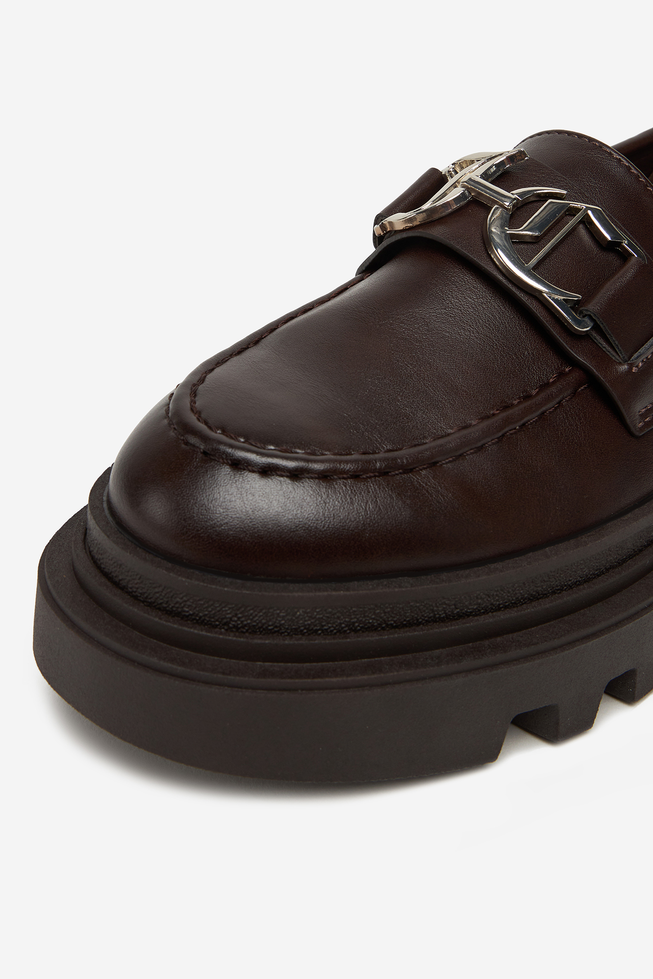 Loafersy Tmavě hnědá