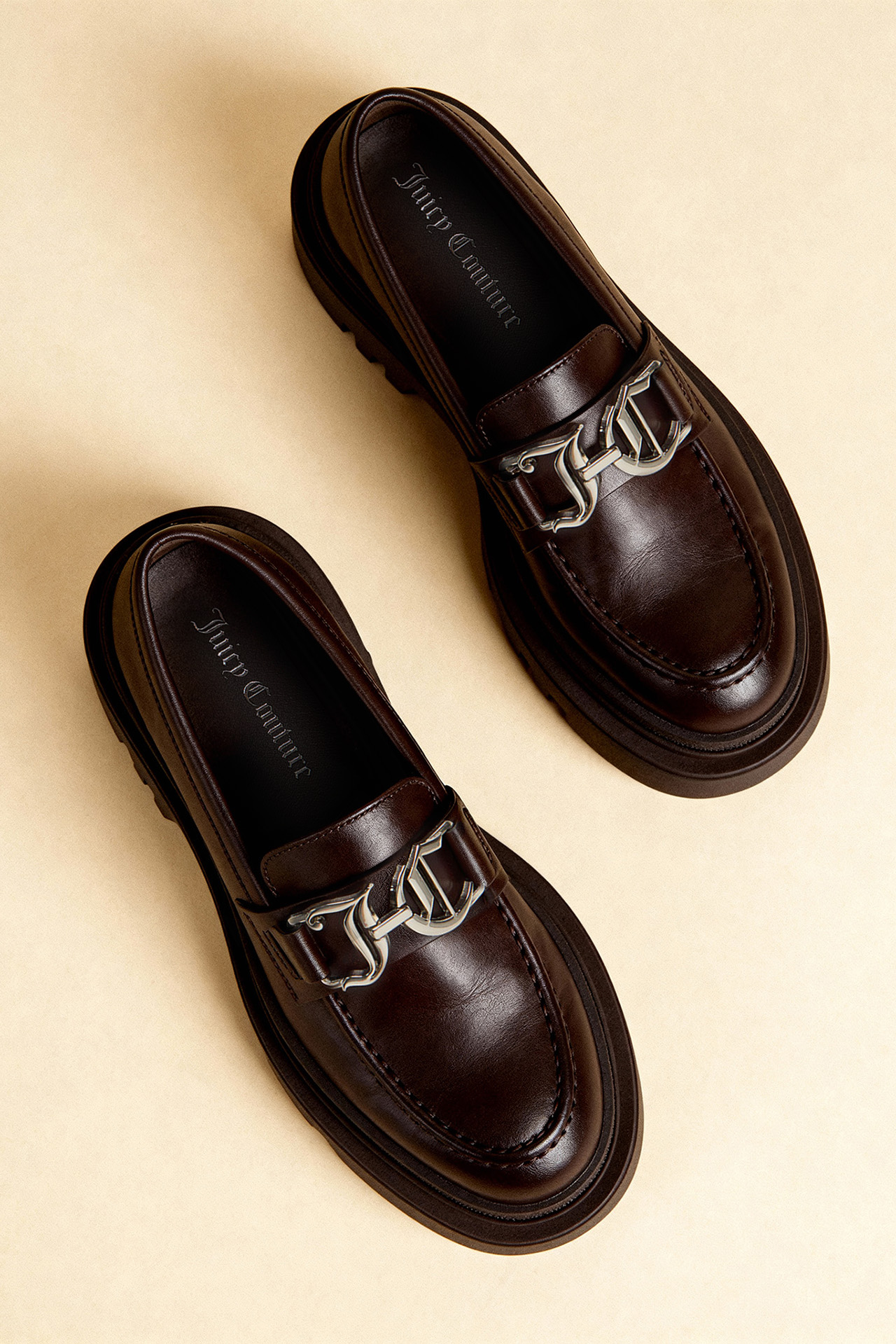 Loafersy Tmavě hnědá