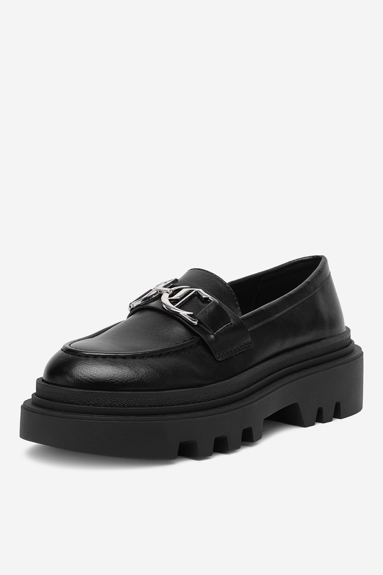 Loafersy Černá
