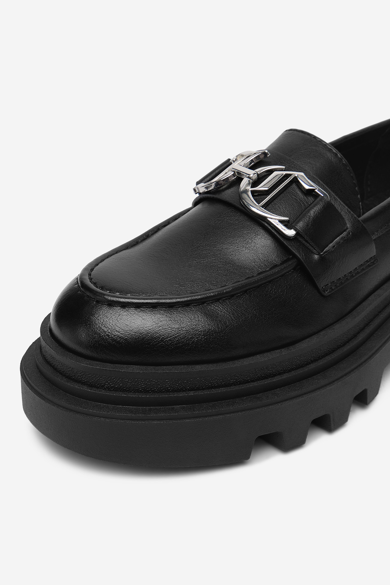 Loafersy Černá