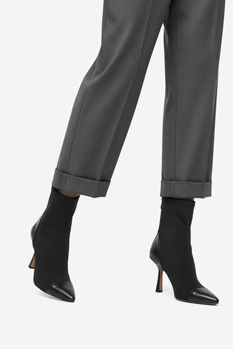 Gležnjarji NINE WEST CEO-NOURA-01 Črna